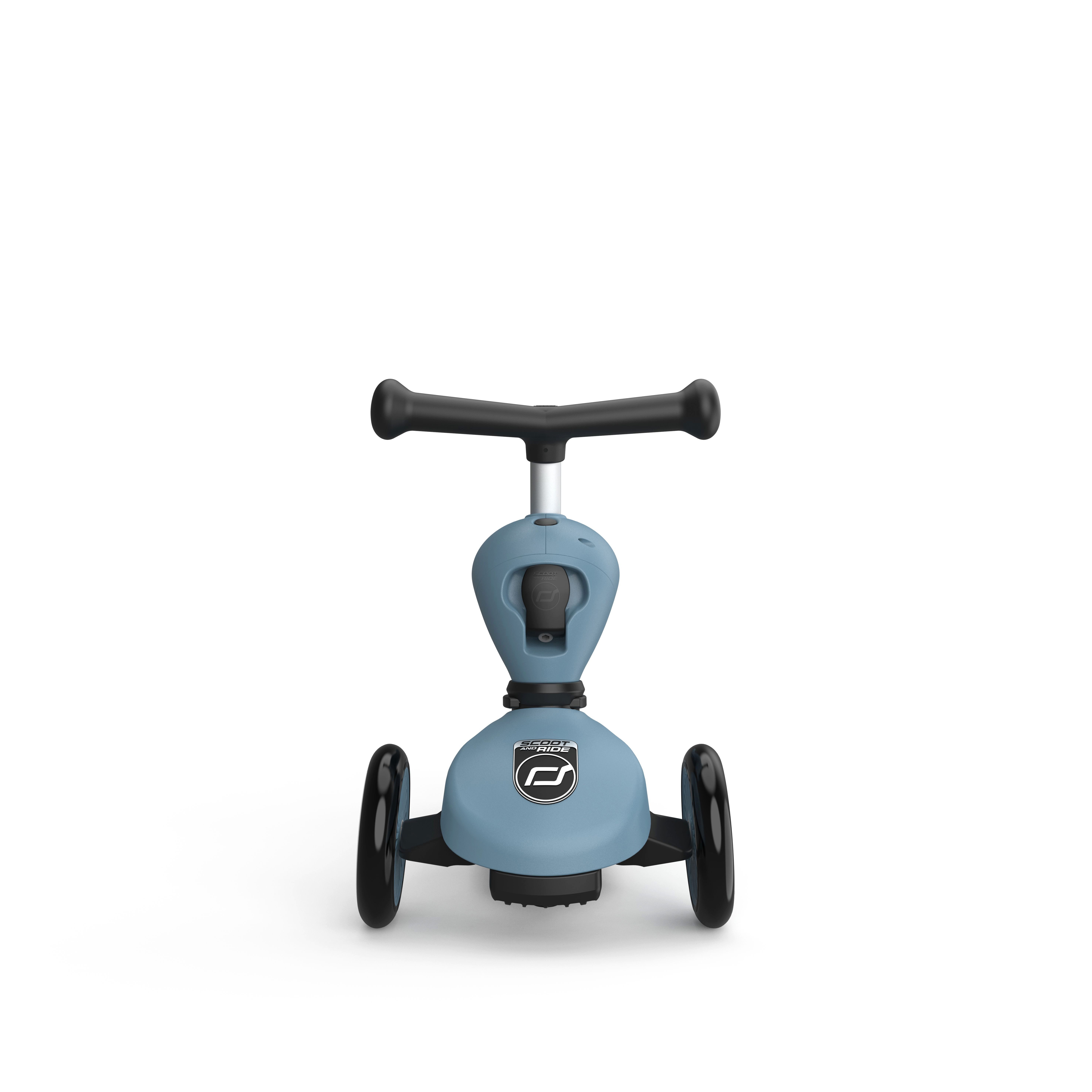 Scoot and Ride Dreiradscooter Scooter Highwaykick 1, Steel, Kinderroller, Kinderfahrzeug, Blau – Bild 5 von 5