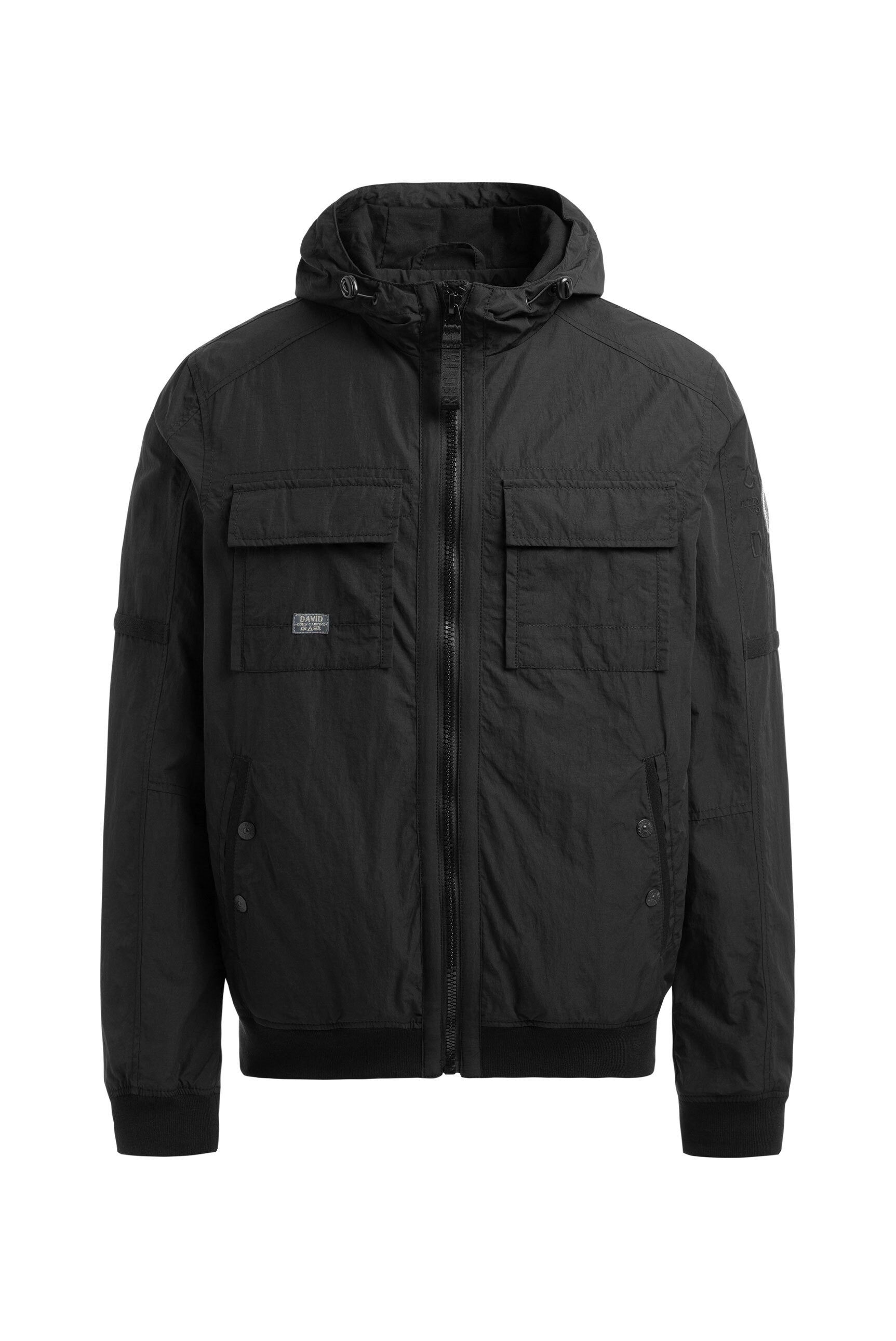 CAMP DAVID Blouson mit Rippbündchen im Ärmel
