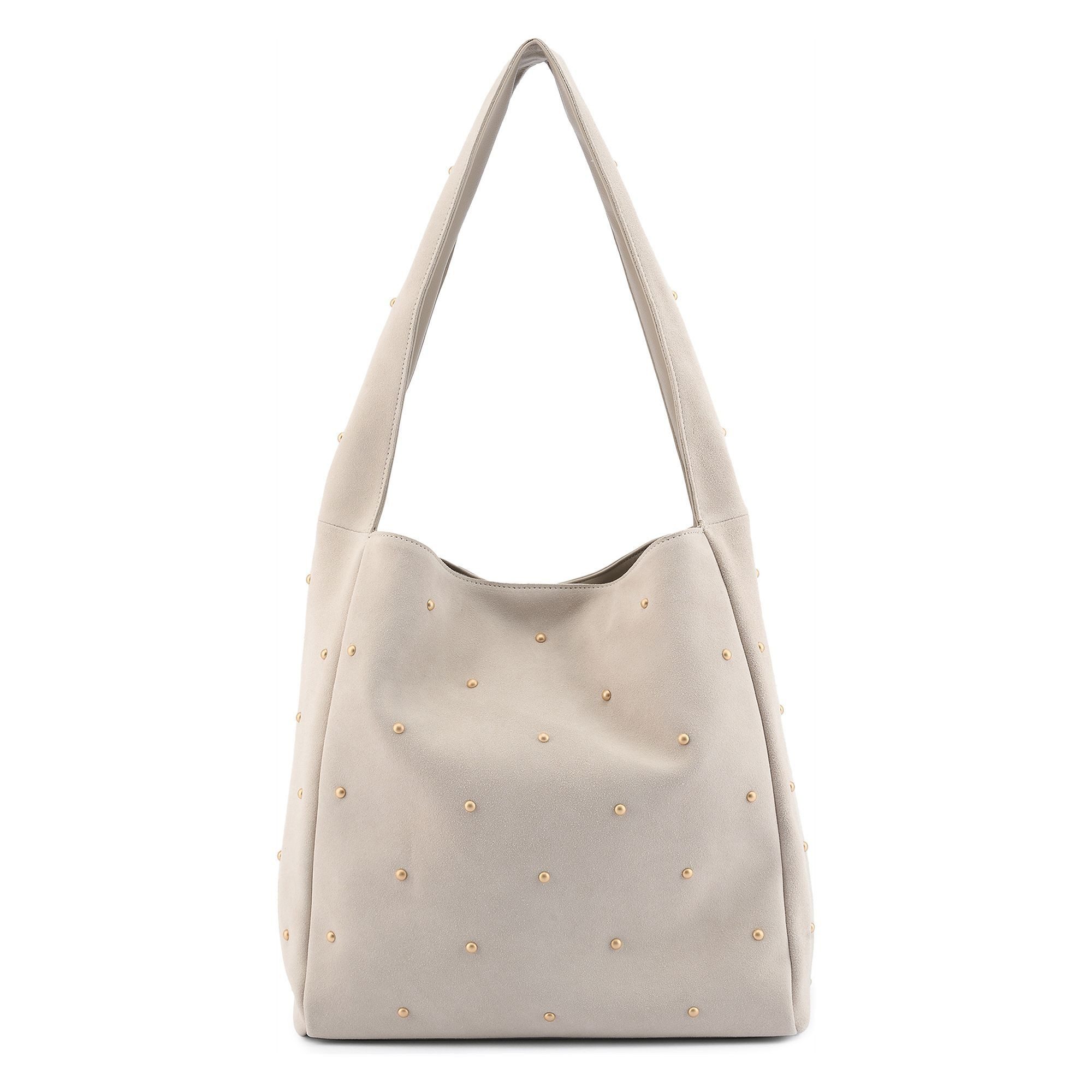 FREDsBRUDER Schultertasche The Beaded One, Leder
