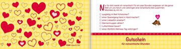 RNK Verlag Notizheft Gutscheinheft / "12 Gutscheine für meinen Schatz"