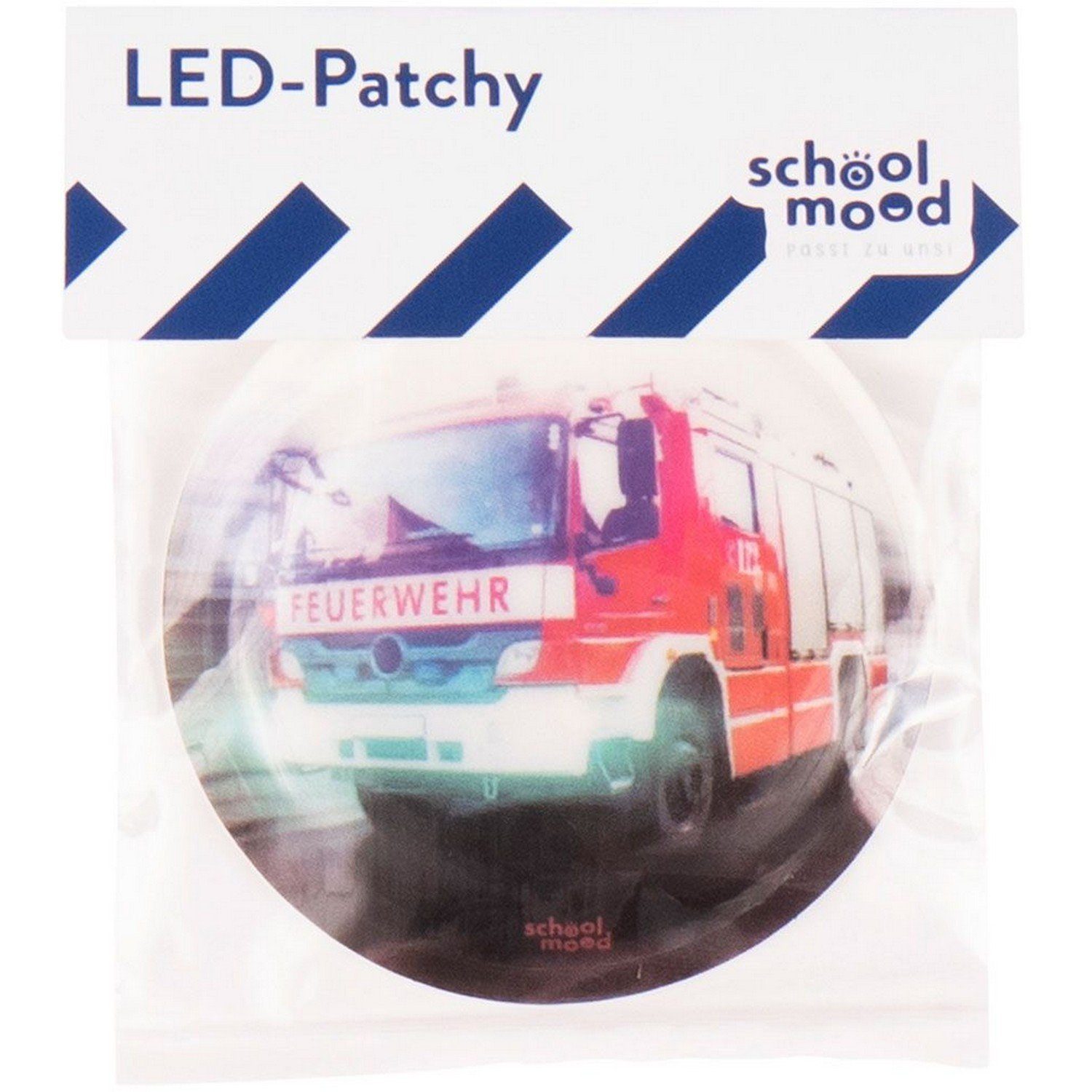 SCHOOL-MOOD® Schulranzen LED-Patchy Feuerwehr
