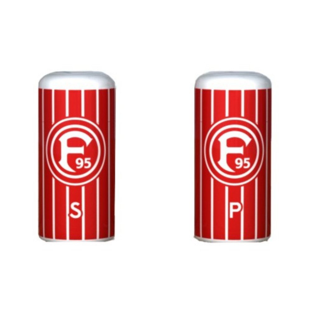 Fortuna Düsseldorf Salz- / Pfefferstreuer Fort. Düsseldorf Salz- & Pfeffer Streuer "Altstadt