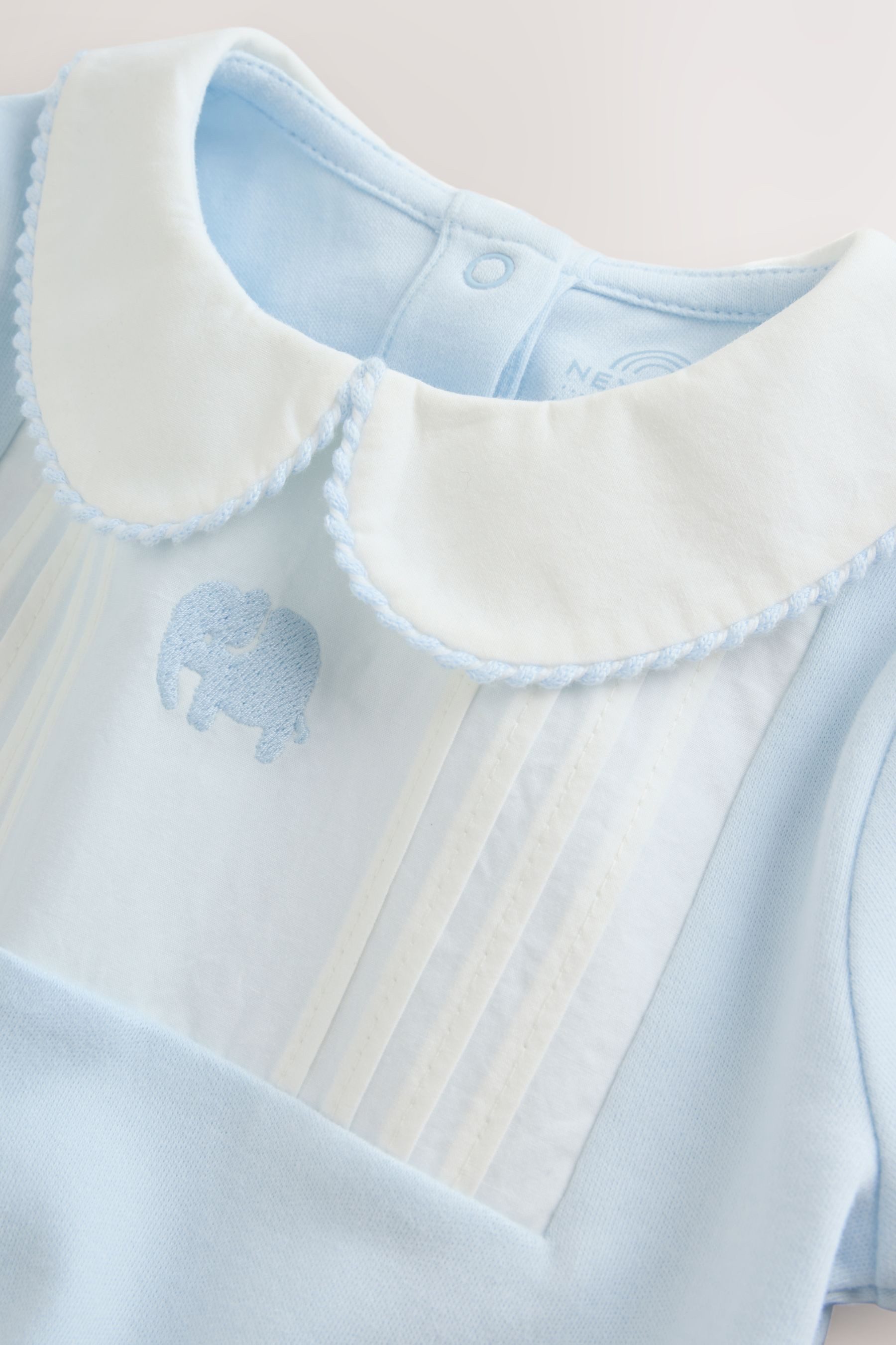 Next Schlafoverall Festlicher Baby-Schlafanzug mit Kragen (1-tlg)