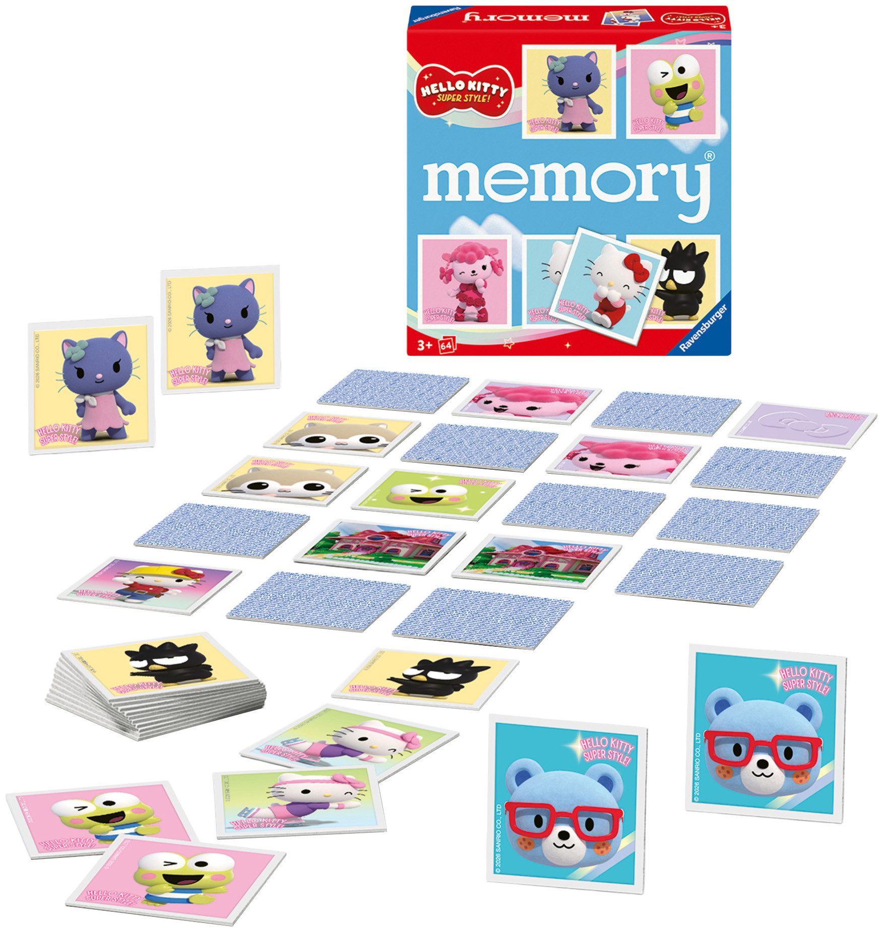 Ravensburger Spiel memory® Hello Kitty, Gesellschaftsspiel & Brettspiel, Made in Europe