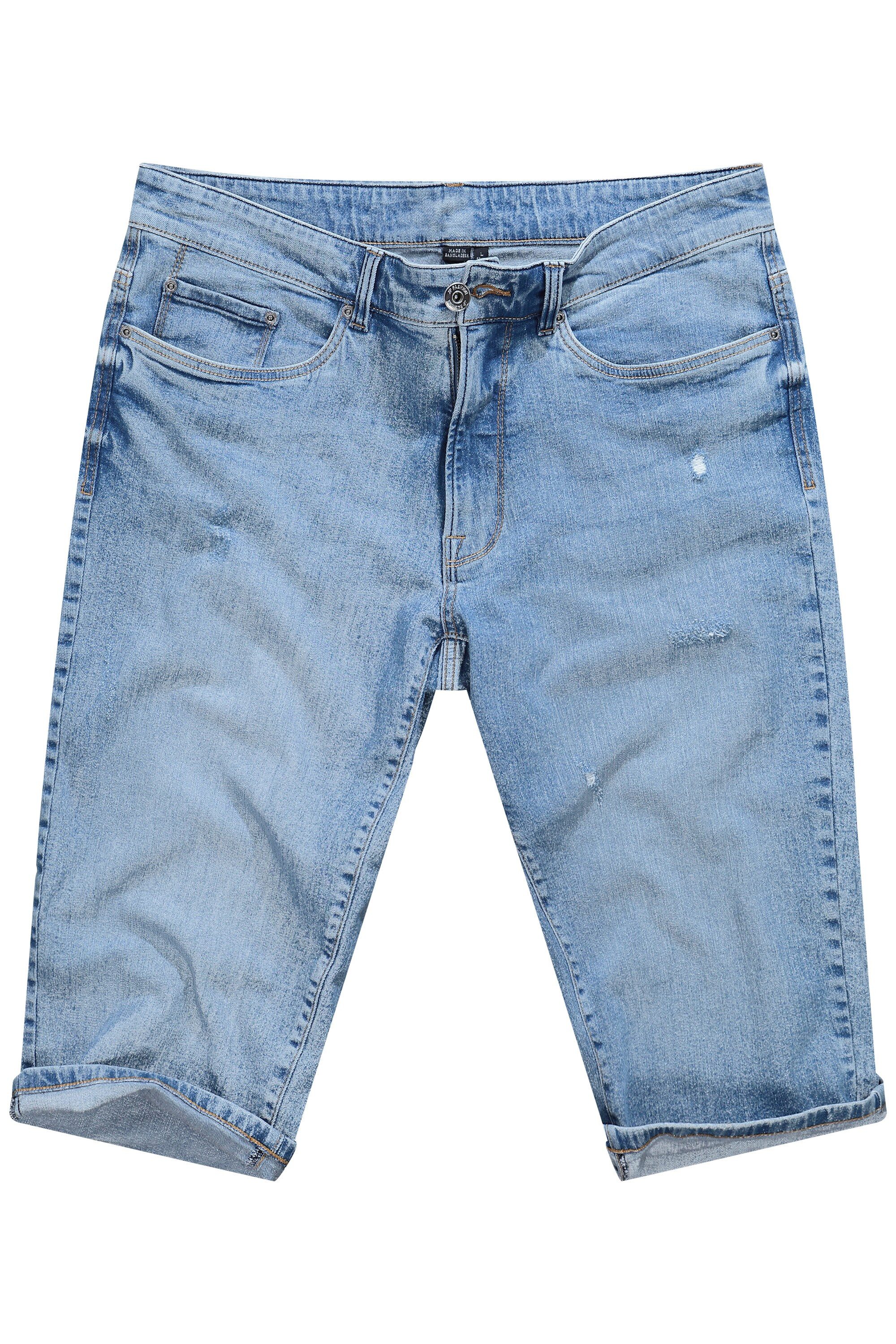 John F. Gee Jeansbermudas 3/4-Jeans Powerstretch 5-Pocket günstig online kaufen