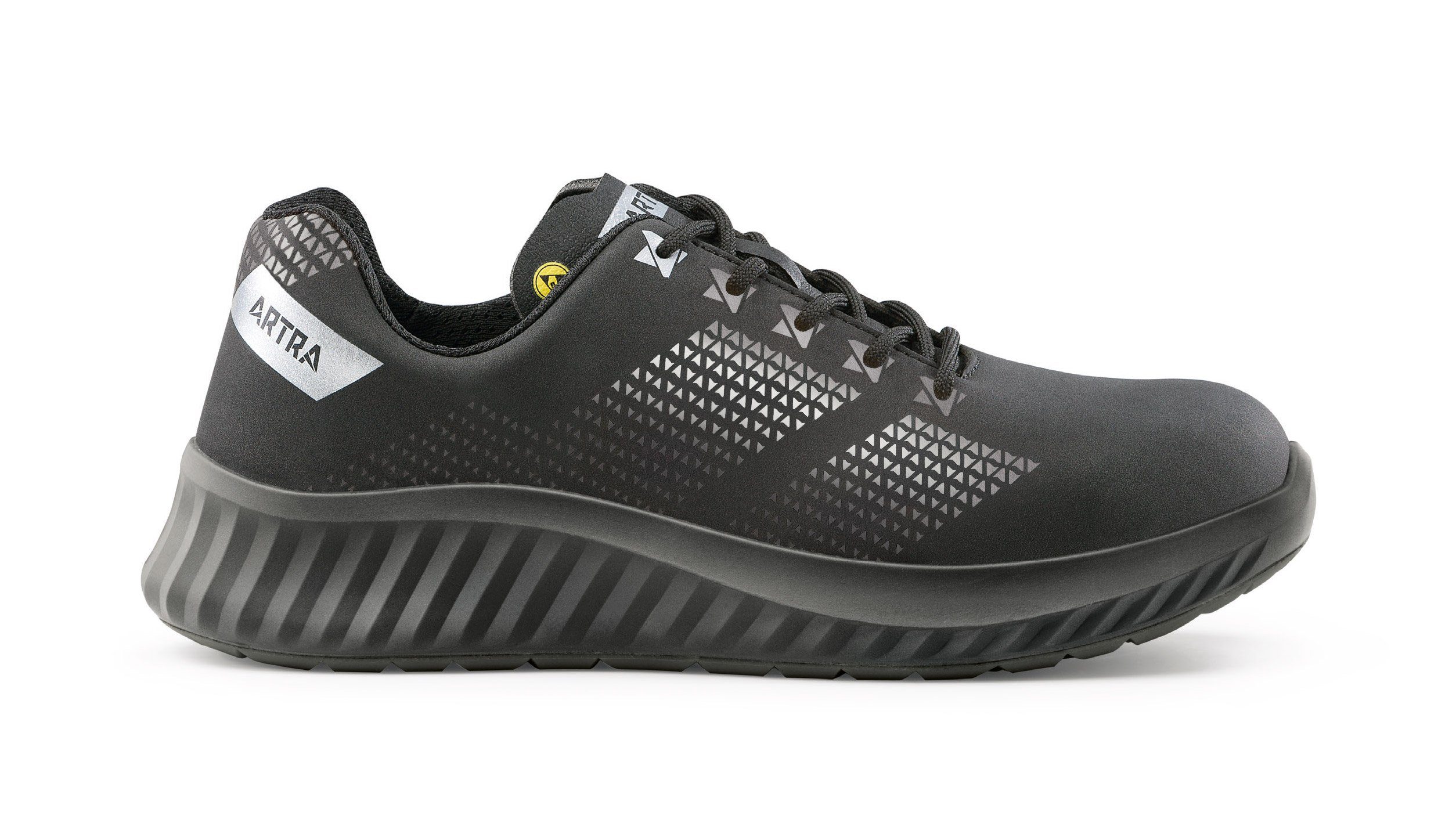 ARTRA FOOTWEAR Berufsschuhe AROSIO O2 schwarz OHNE Stahlkappe Berufsschuh Rutschhemmend, antibakteriell bearbeitet, antistatisch