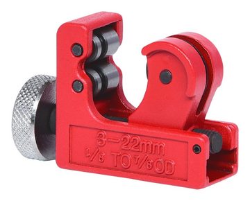 KS Tools Rohrschneider, Mini-Rohrabschneider, 3-22 mm