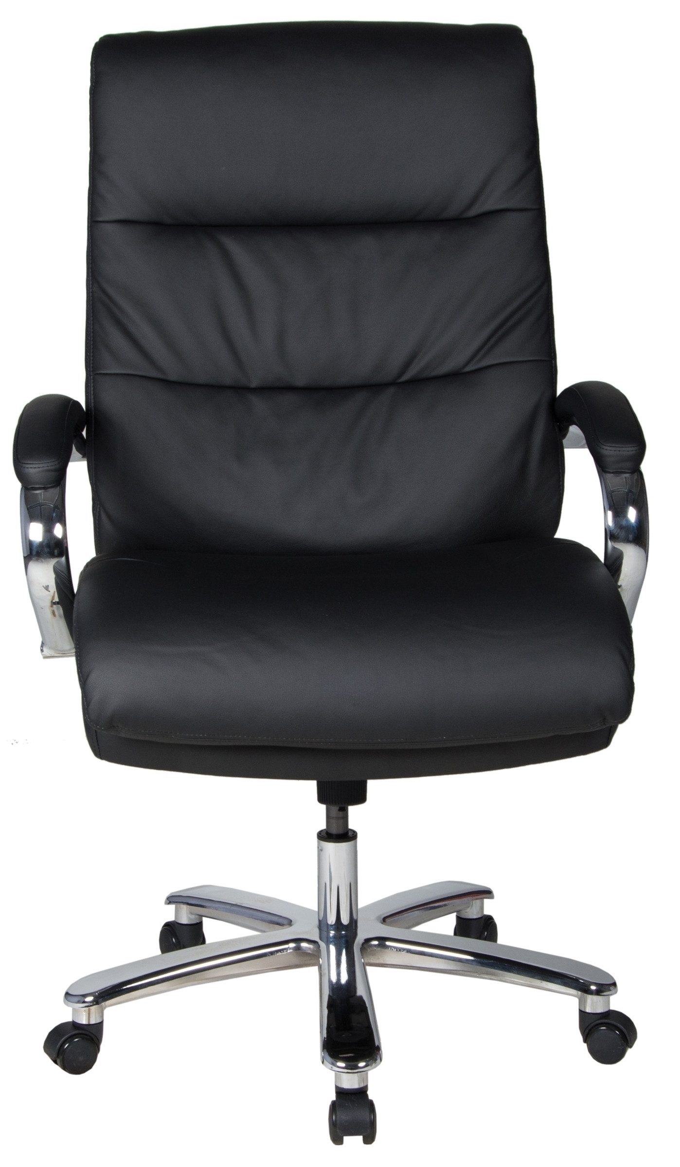 Duo Collection Chefsessel Federico, bis 180kg belastbar, Taschenfederkern, schwarz - 81x113x81cm (BxHxT)