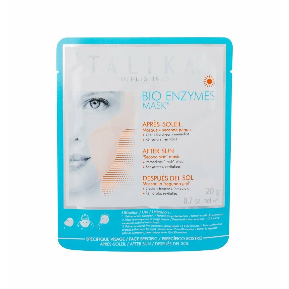 Enzymes Talika Bio 1 Gesichtsmaske Stück After Talika Sun Tuchmaske