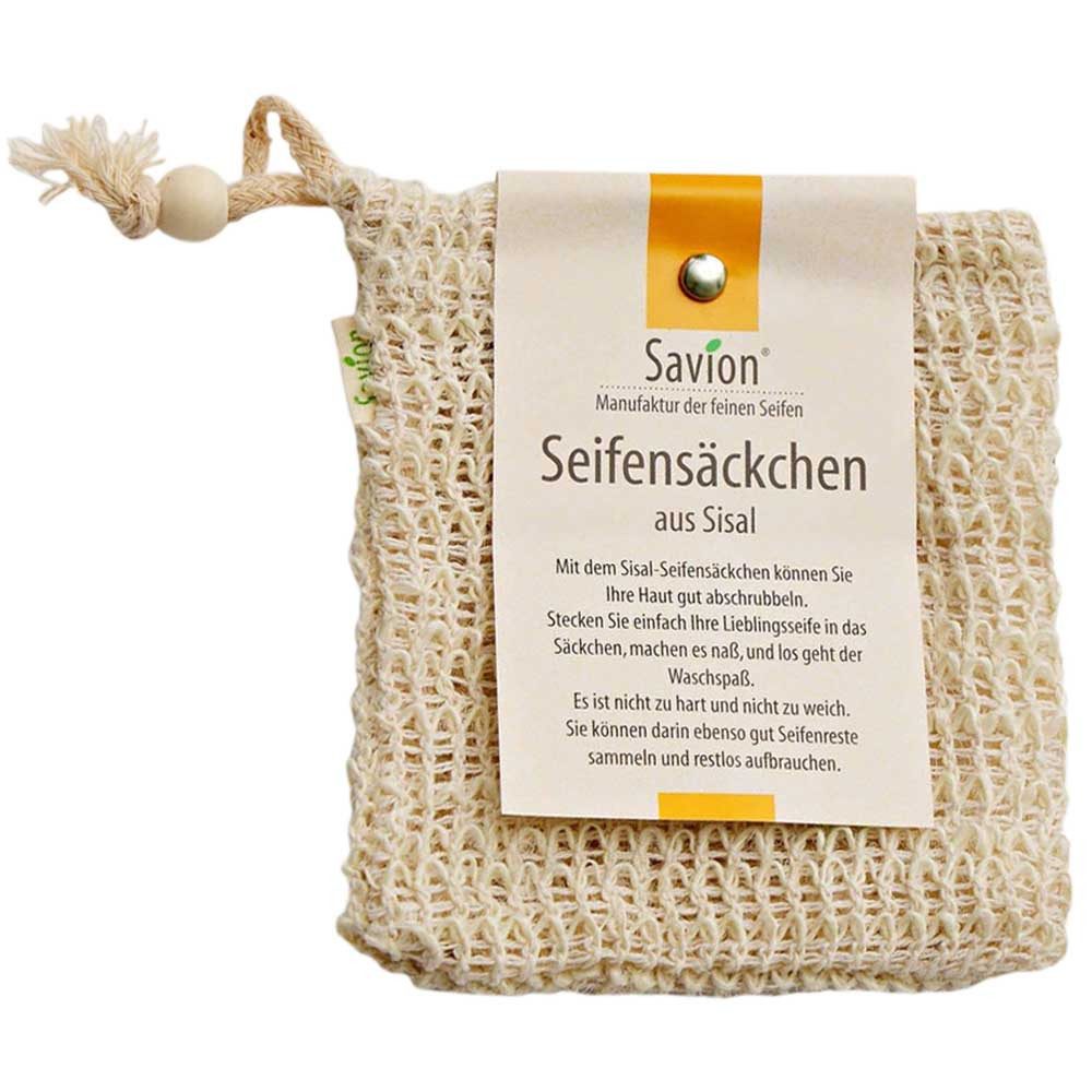 Savion Seifenhalter Seifensäckchen aus Sisal