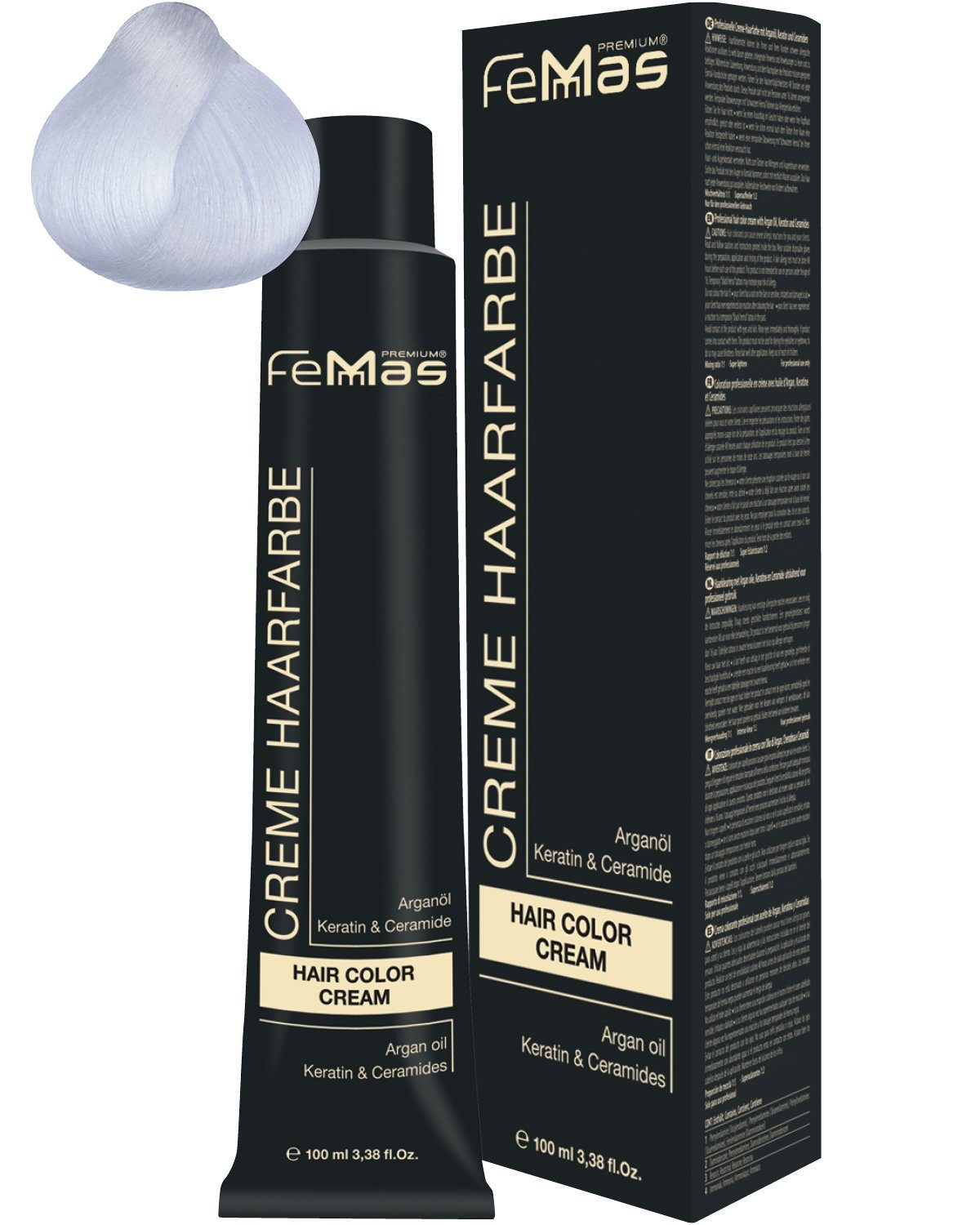 Femmas Premium Haarfarbe Femmas Hair Color, 1-tlg., Profi-Qualität von Femmas Premium