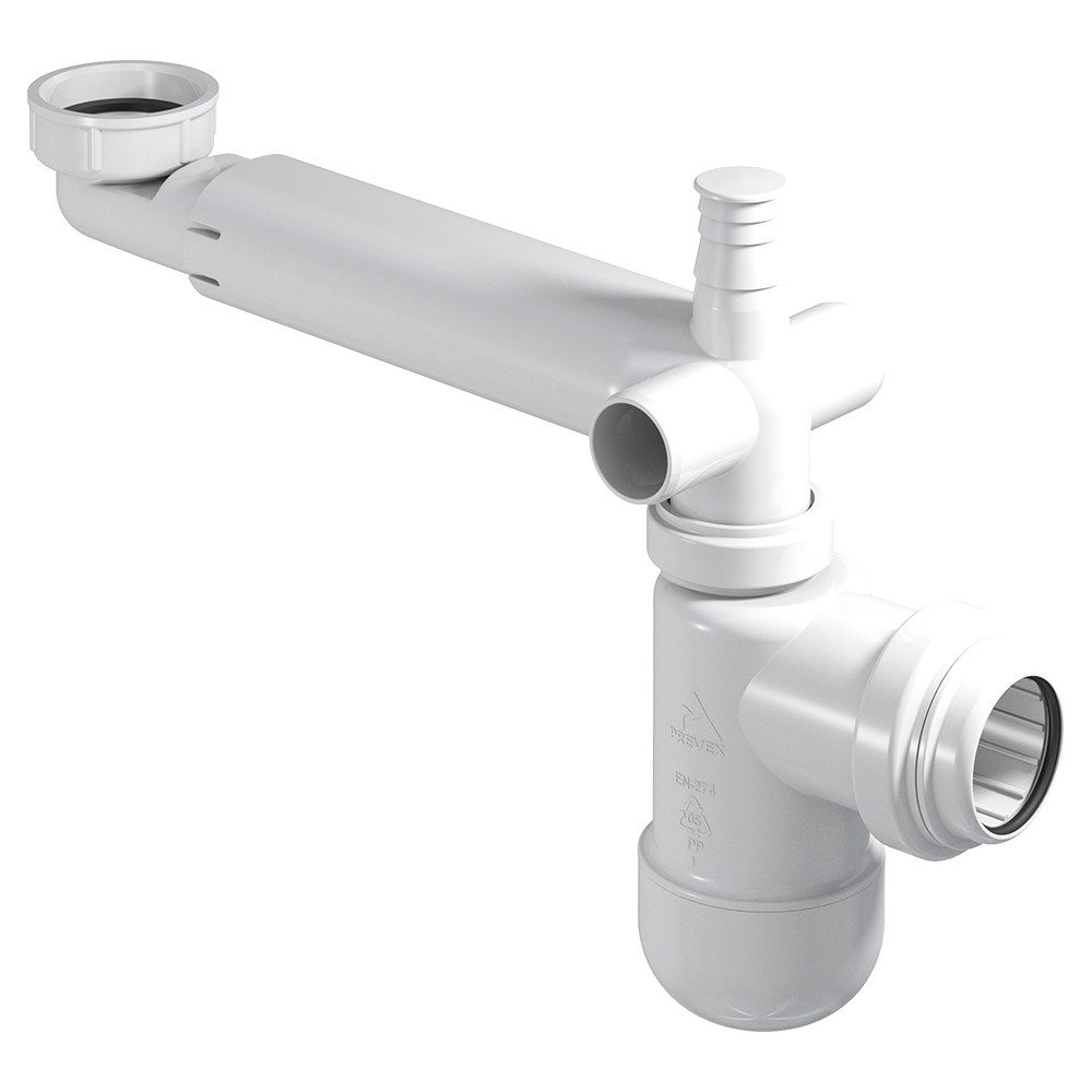 Lomadox Ablaufgarnitur SIPHON-56 Raumsparsiphon / Siphon für Aufsatzwaschbe günstig online kaufen