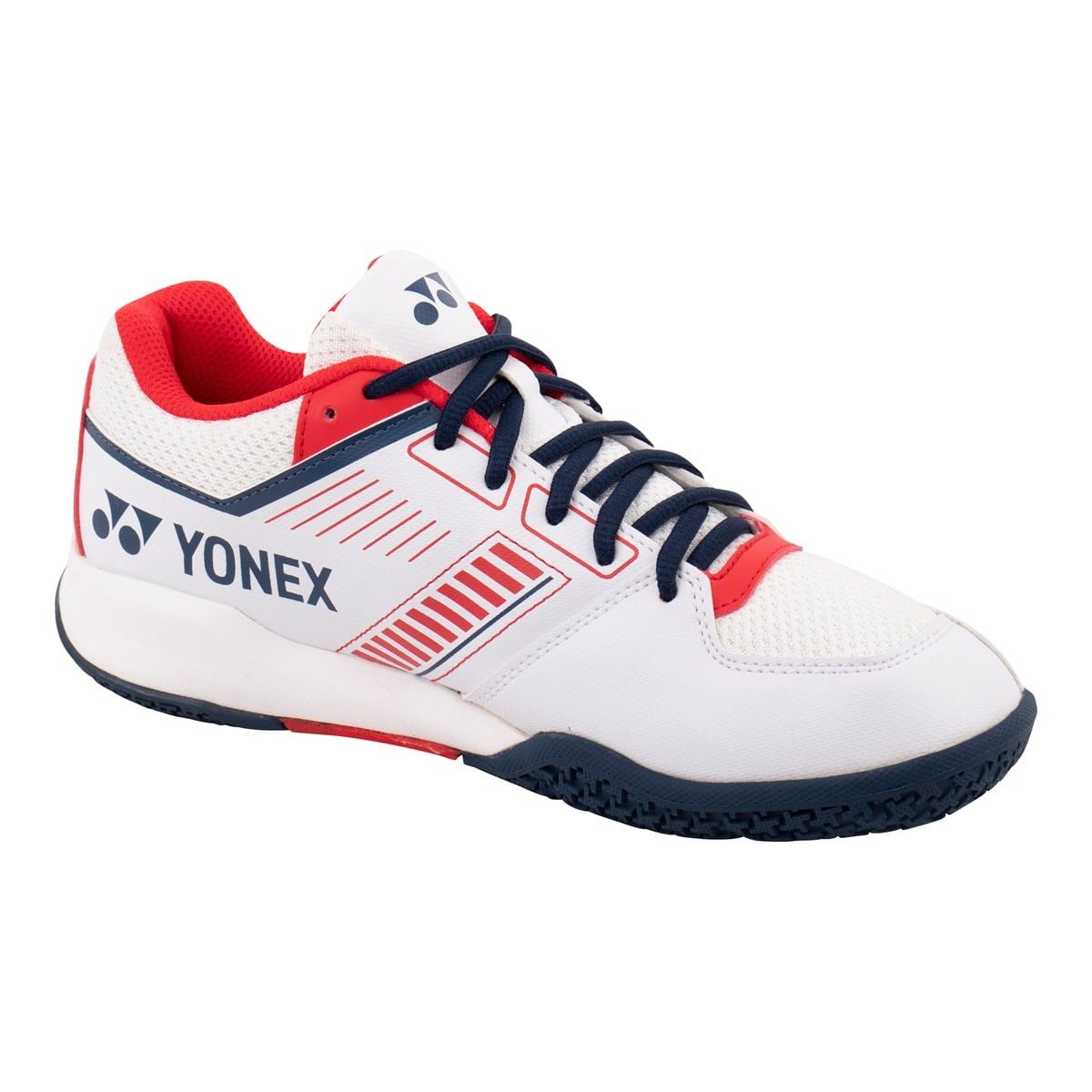 Yonex Strider Flow Wide 2024 weiss/rot Herren Badmintonschuh