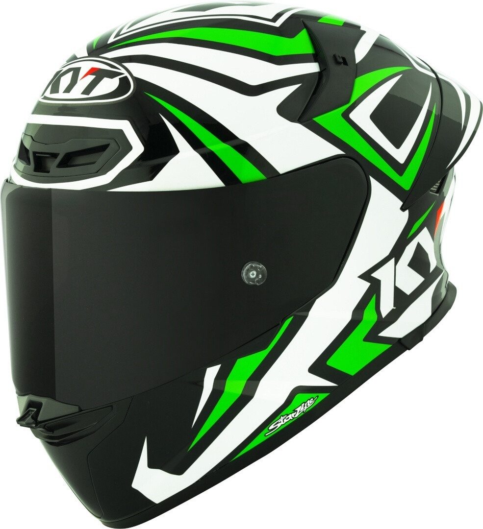 KYT Motorradhelm TT-Revo Alex Lowes Replica 2024 Helm, Pinlock, Ratschenverschluss, Spoiler, ECE 22.06