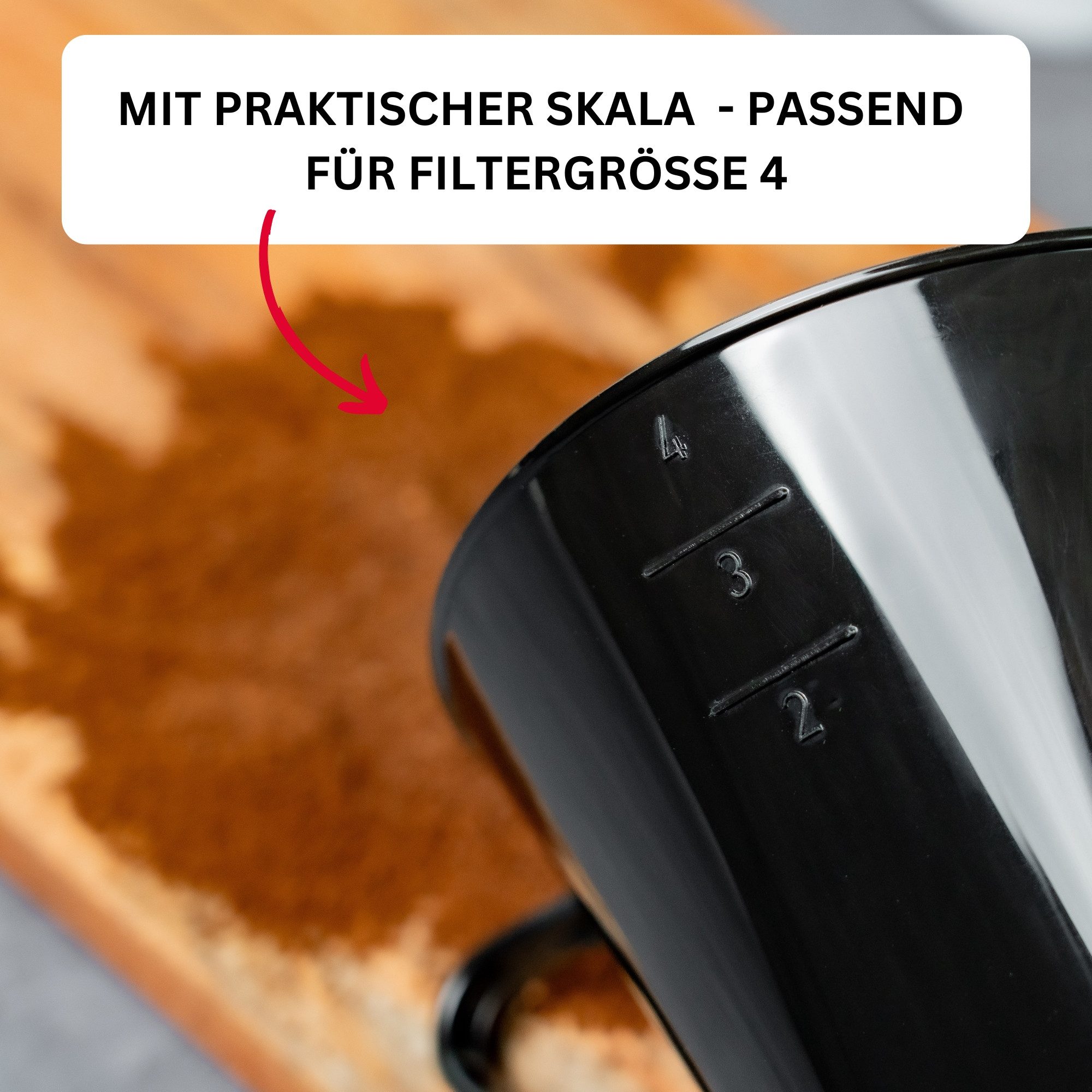 WESTMARK Permanentfilter /Filterhalter, Filtergröße 4, Für bis zu 4 Tassen Kaffee, PP