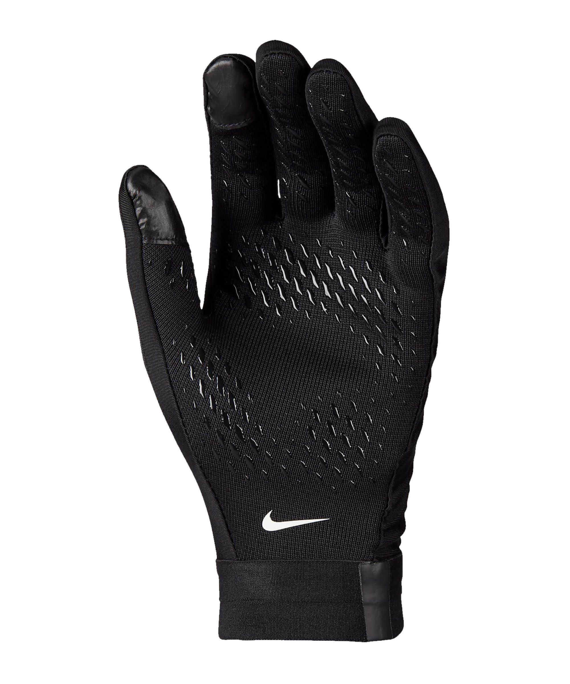 Nike Feldspielerhandschuhe Academy Therma-FIT Spielerhandschuh schwarzschwarzweiss