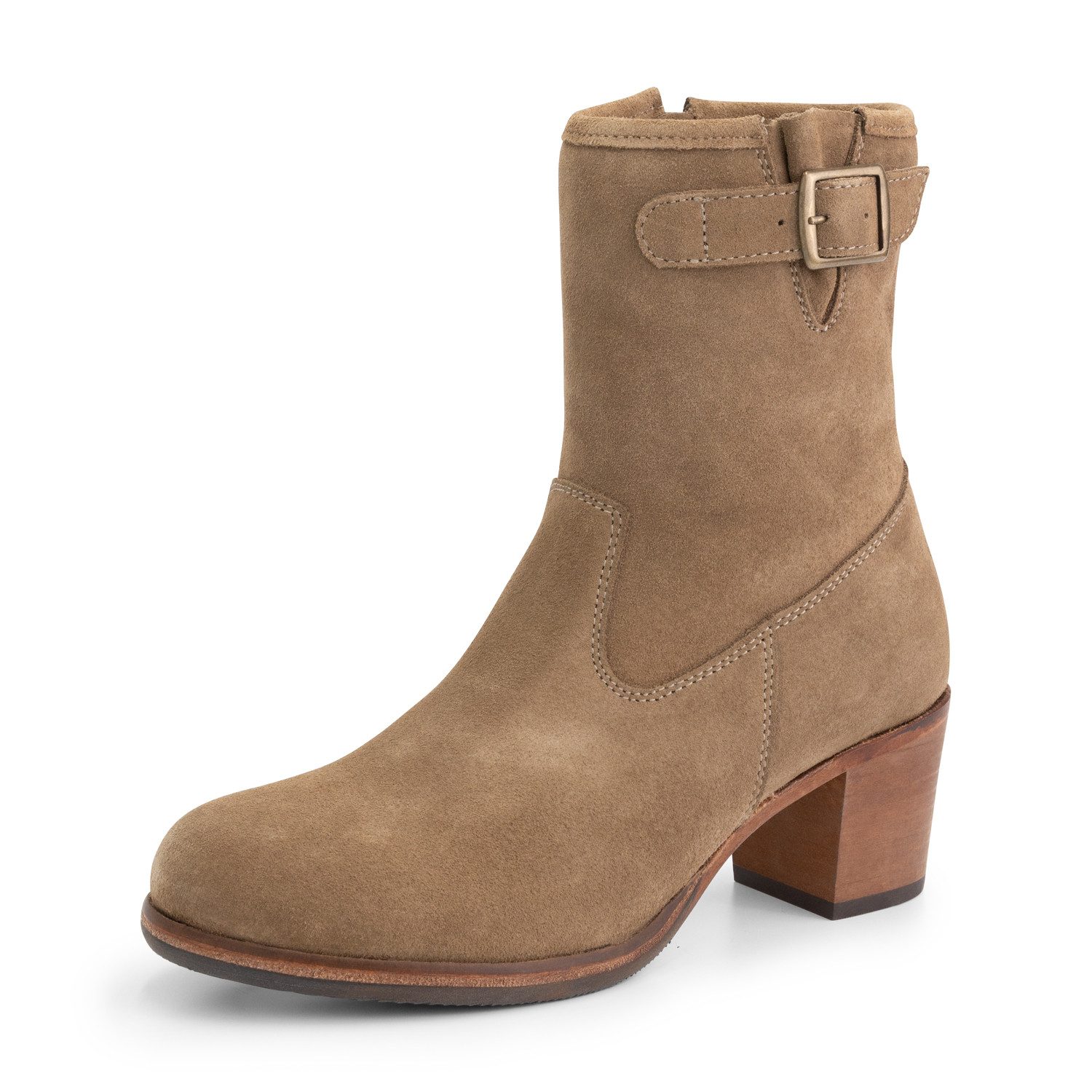 Mysa Poppy Suede Stiefelette (1 Paar) Echtes Leder