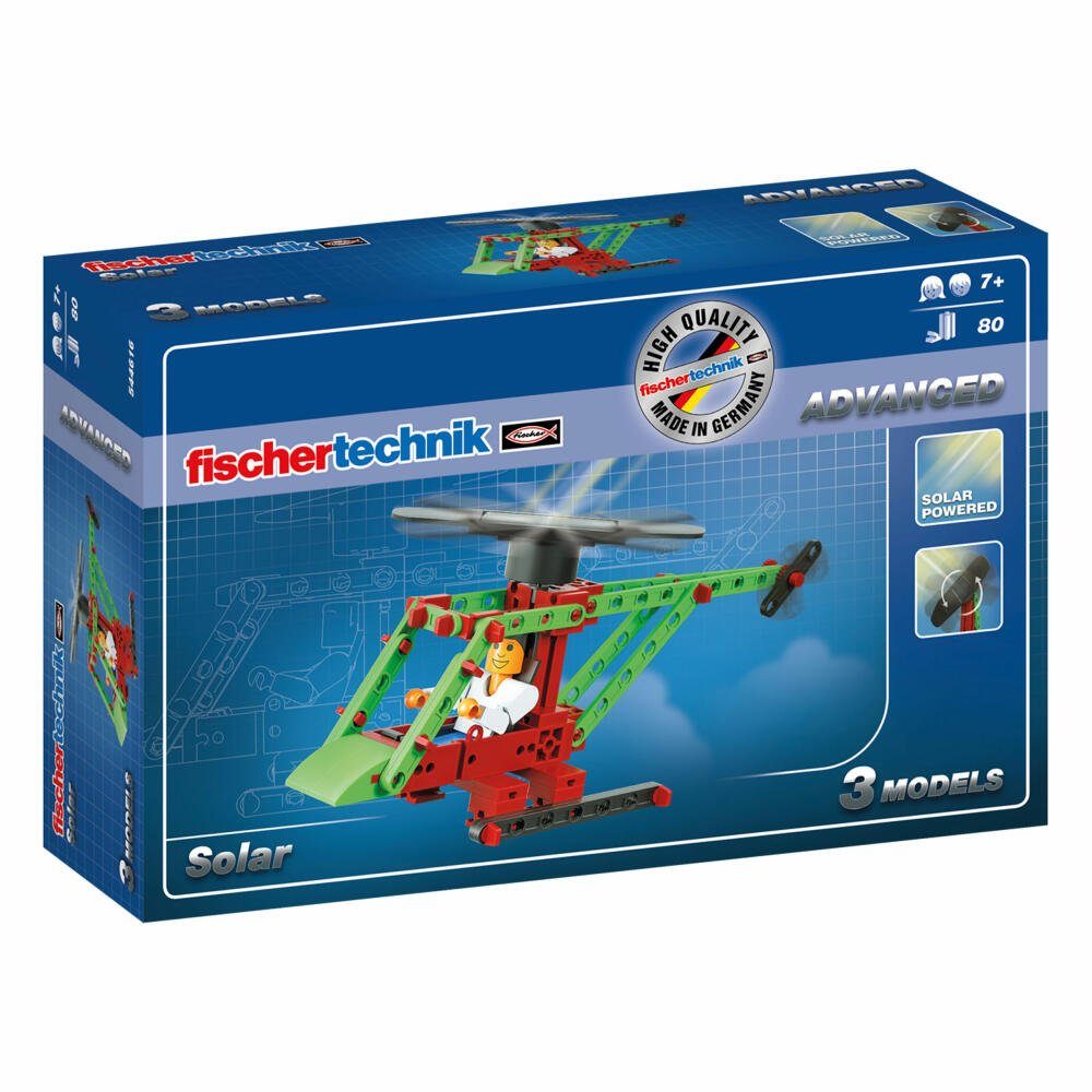 fischertechnik Advanced Solar Power Konstruktions-Spielset, (80 St)