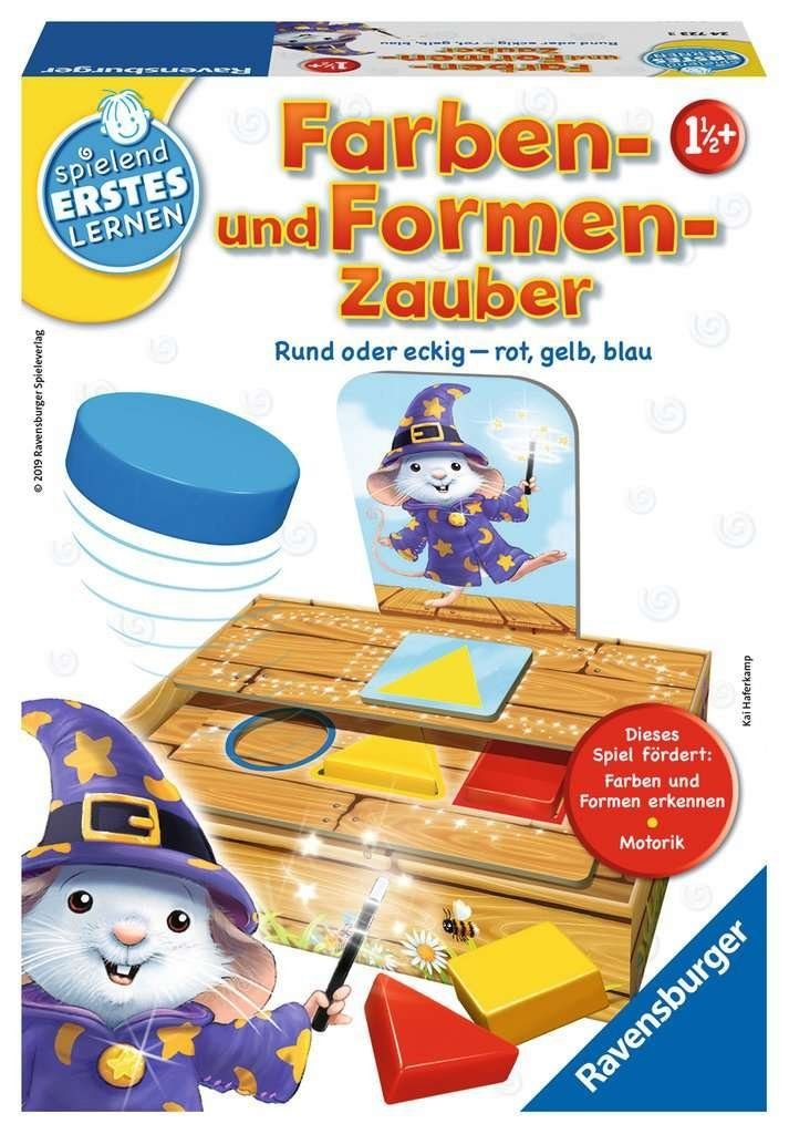 Ravensburger Play+ Musikalisches Chamäleon – Formen- & Farbensortierer Mit Licht/Sound, Ab 1 Jahr