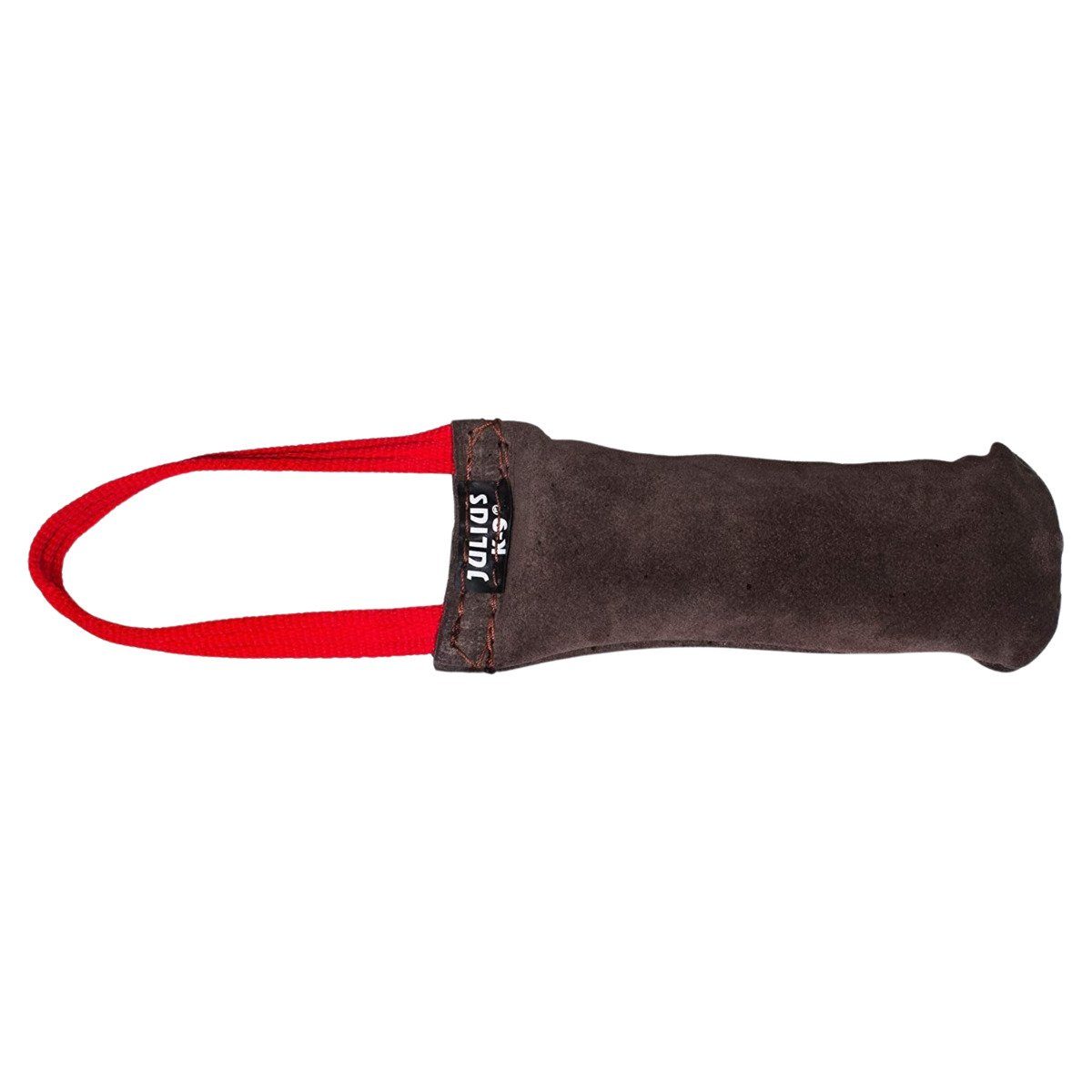 Julius-K9 Dummy Dummy Leder mit einer Schlaufe innen genäht braun