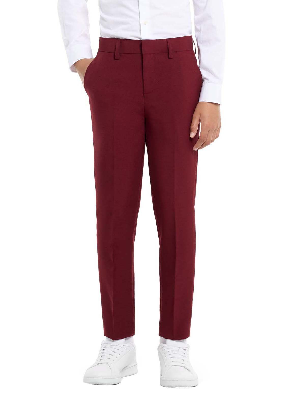 Opposuits Partyanzug Blazing Burgundy Anzug für Jugendliche, Der Style! Das dunkle Bordeaux! Einfach umwerfend!
