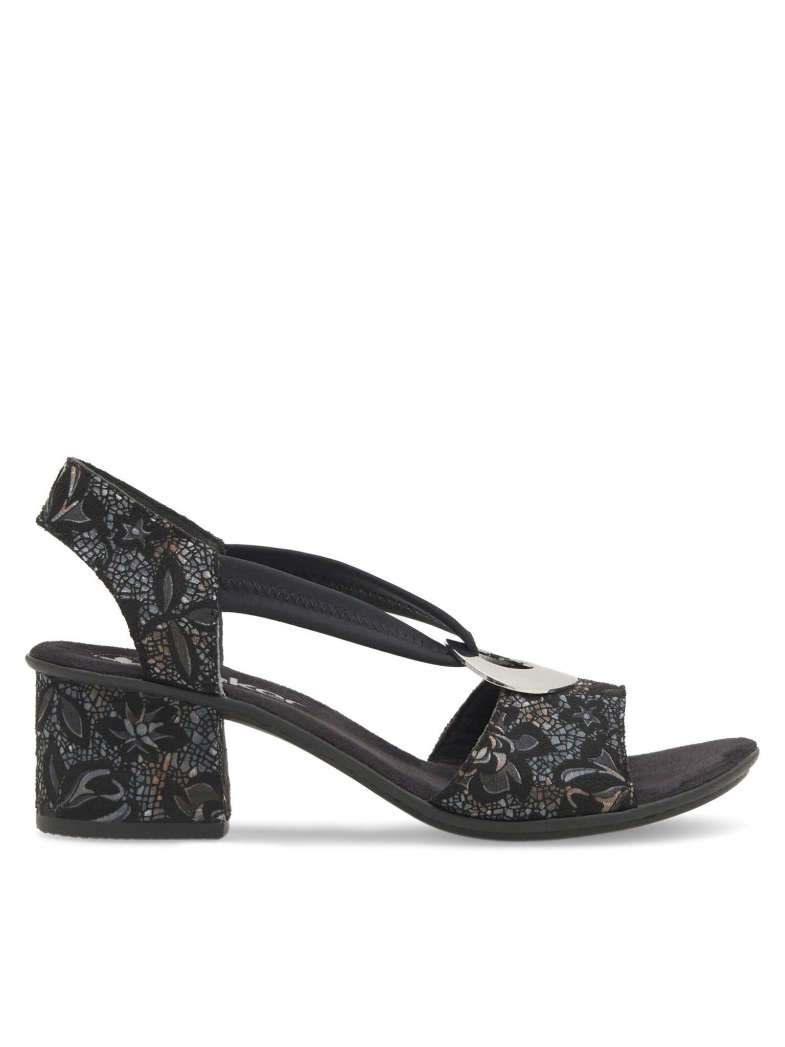 Rieker Sandalen 64683-91 Schwarz Sandale günstig online kaufen