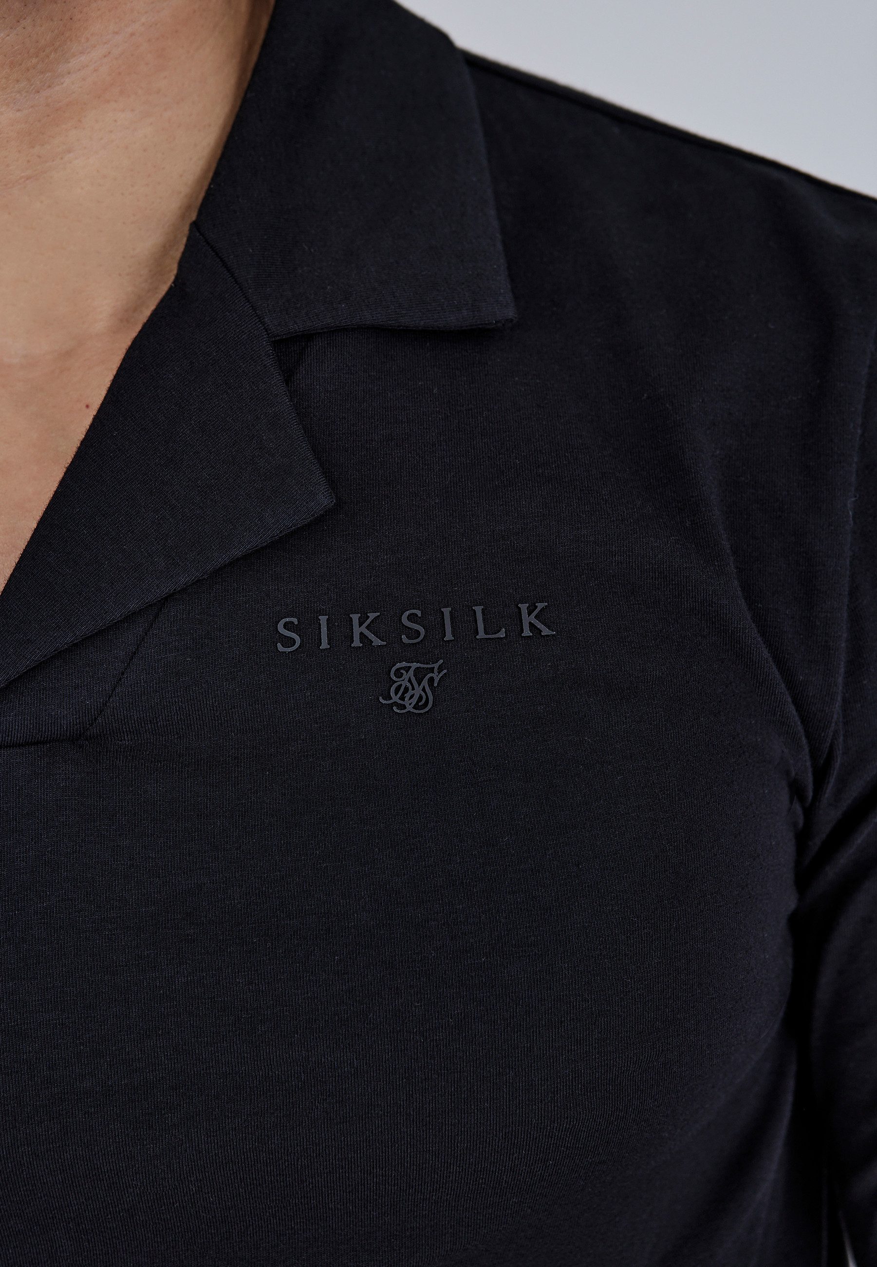 Siksilk Poloshirt SikSilk Herren Langarm Polo günstig online kaufen