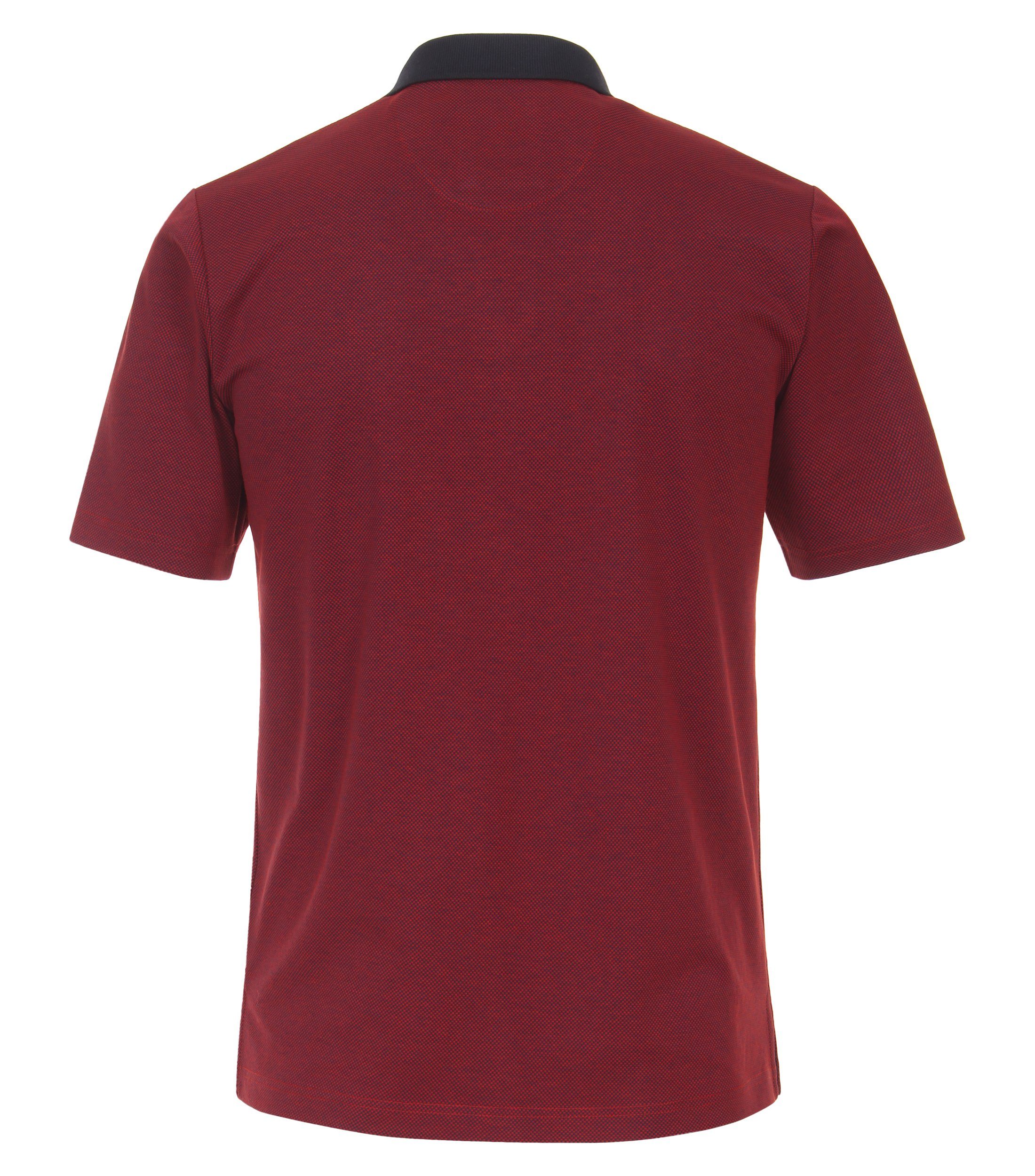 andere Poloshirt 50 rot Redmond Muster