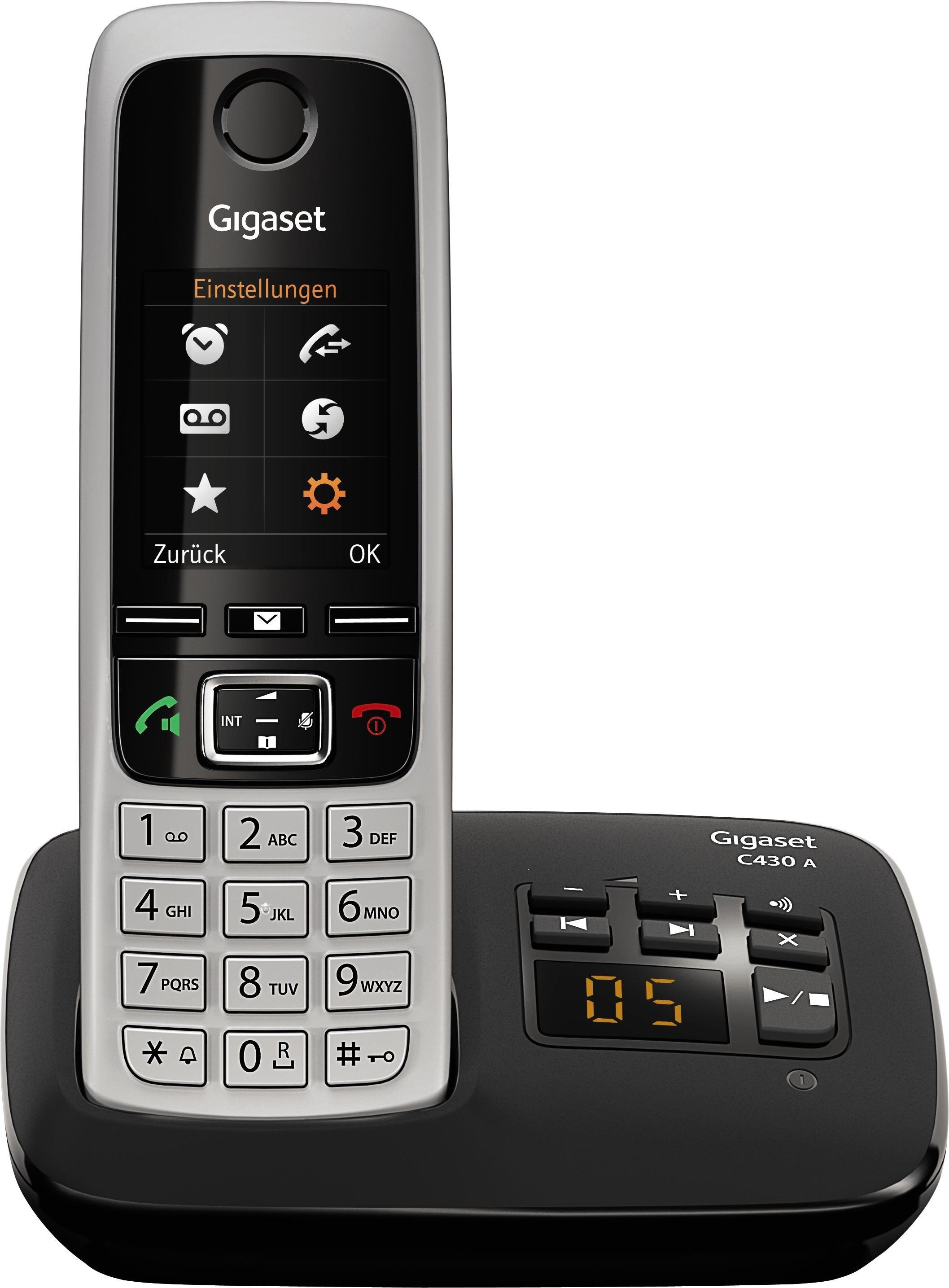 »C430A« Schnurloses DECT-Telefon (Mobilteile: 1) »C430A« Schnurloses DECT-Telefon (Mobilteile: 1)