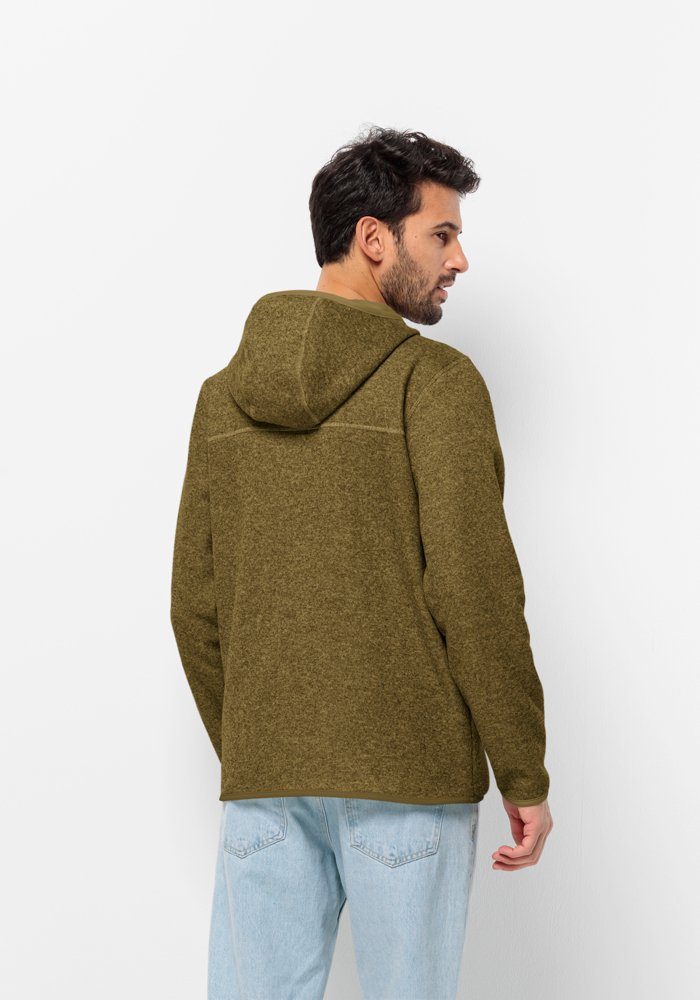 Jack Wolfskin Fleecejacke "TANNENSPUR HOODED JKT M", mit Kapuze günstig online kaufen