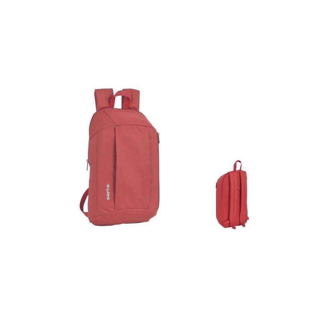 Backpack Safta Ergonomisch Rucksack Lässiger Rot Rucksack safta