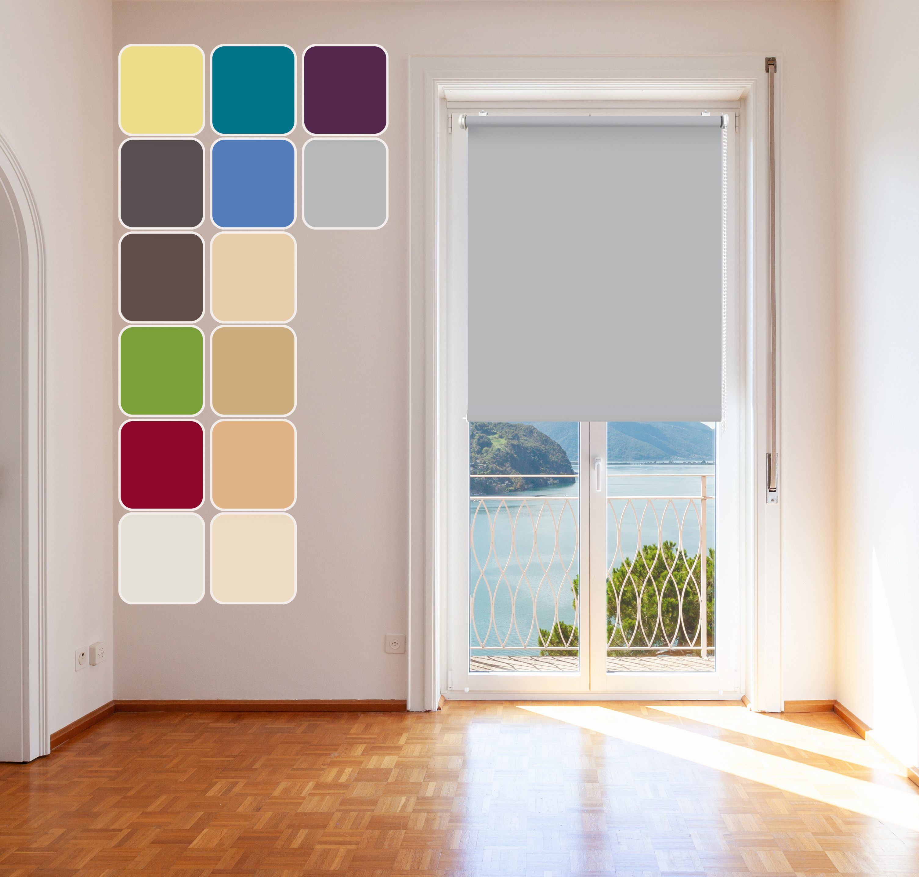 Rollo Tageslicht Klemm Fix Rollo, DomDeco, Klemmfix