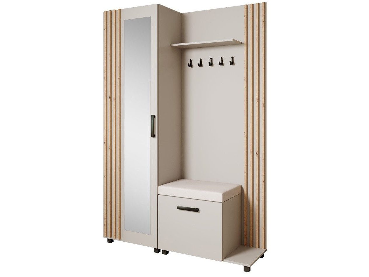 Beautysofa Garderoben-Set Livia – Design, Funktion und Ordnung in Perfektio günstig online kaufen