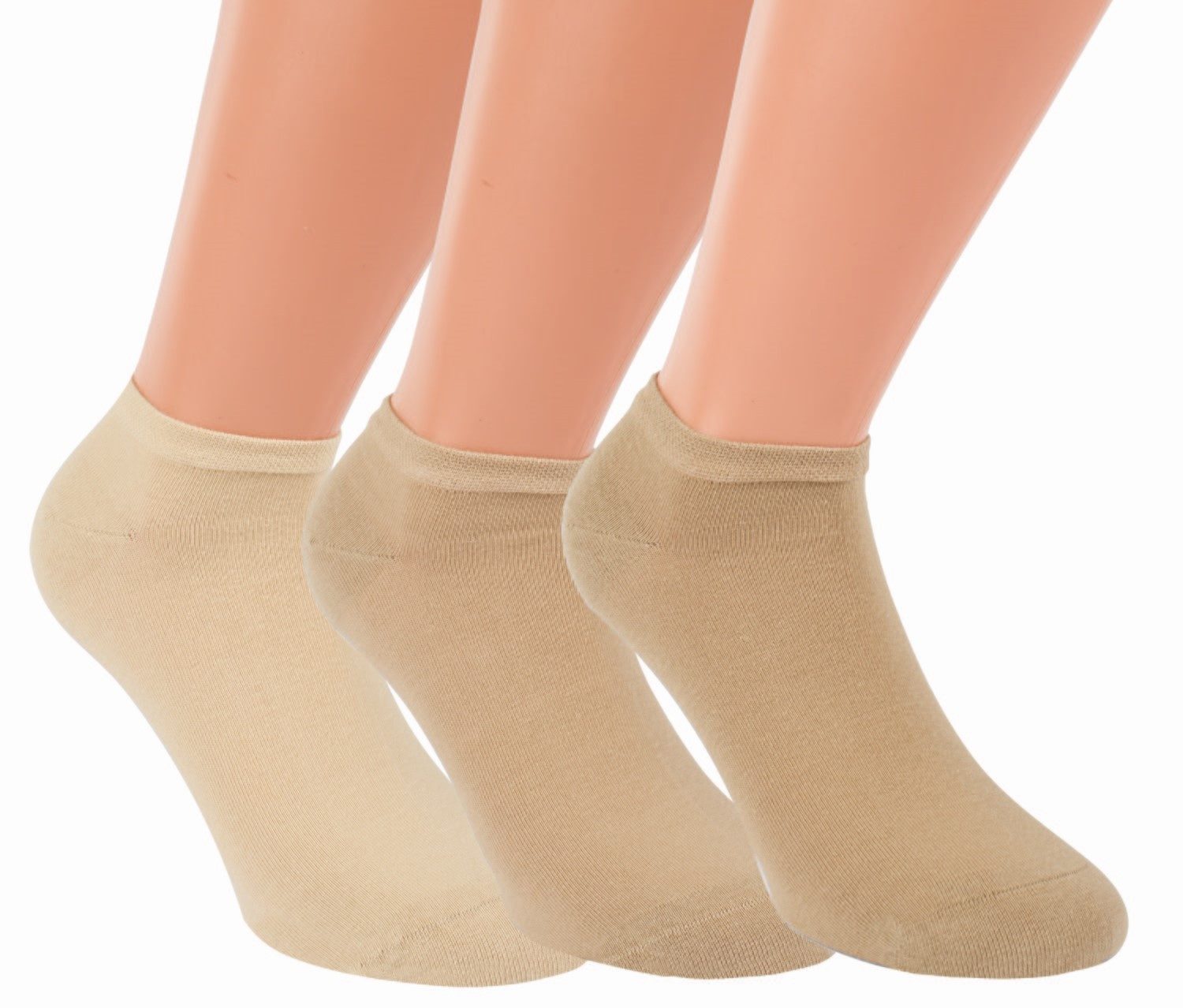 RS Harmony Socken 3 Paar RS. Harmony 35014 Sneaker natur 39-42, 43-46