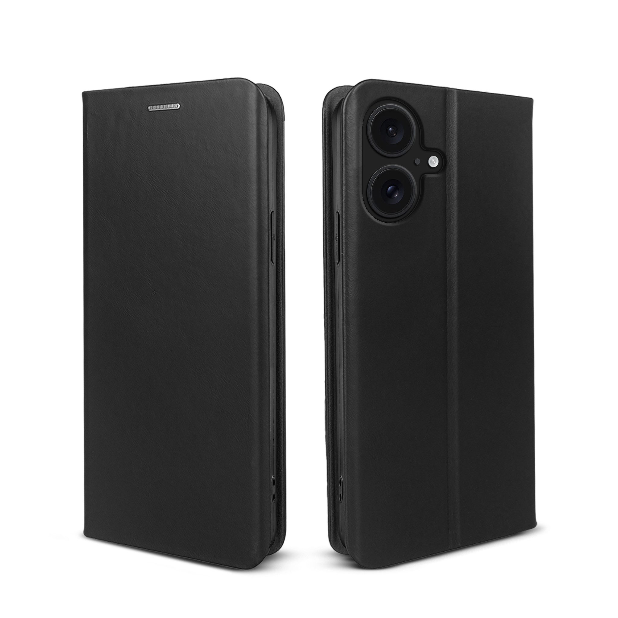 Tec-Expert Handyhülle Echtleder Hülle für Apple iPhone 17, Cover Klapphülle Case mit Kartenfach RFID Schutz aufstellbar