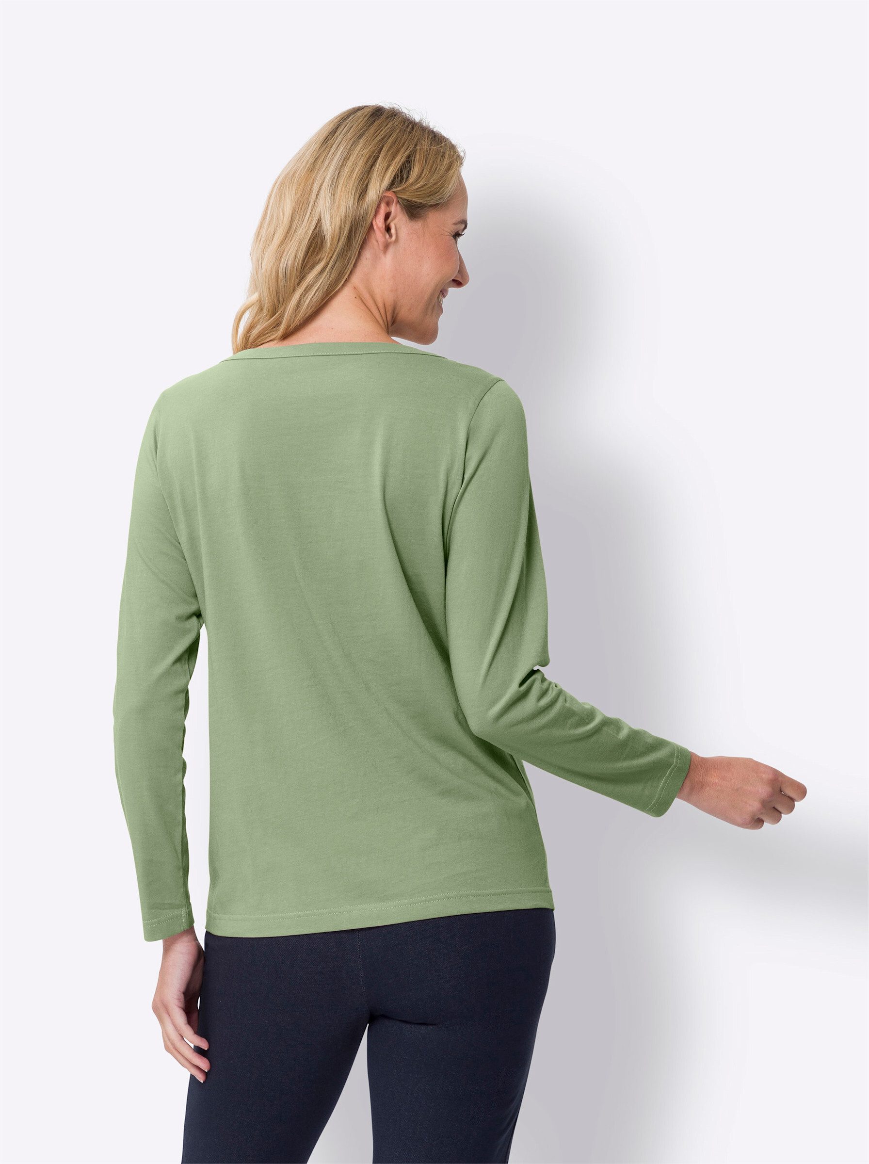 Sieh an! T-Shirt Langarmshirt günstig online kaufen