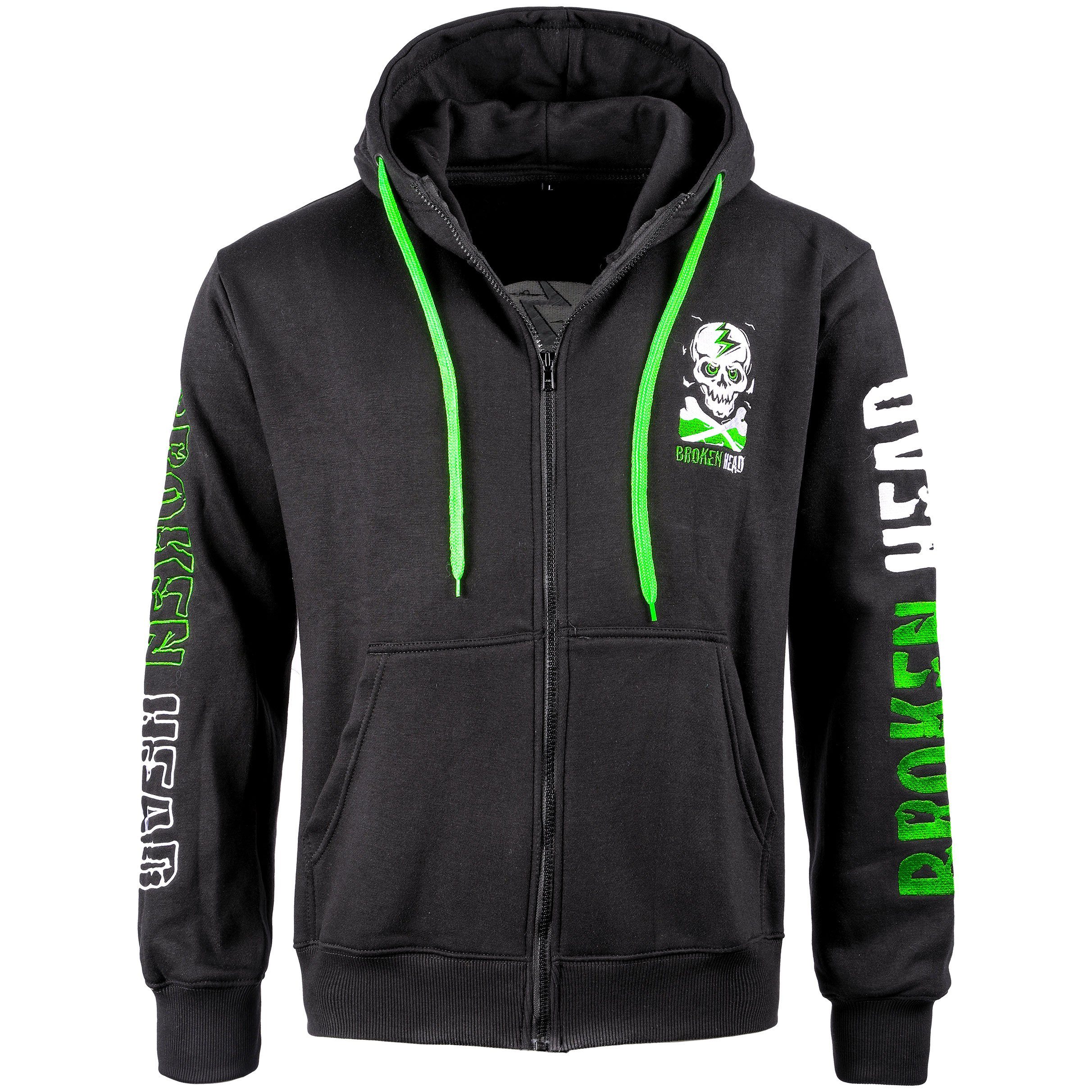 Broken Head Hoodie Original mit Kapuze