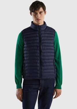 United Colors of Benetton Steppweste mit seitlichen Zipper-Taschen