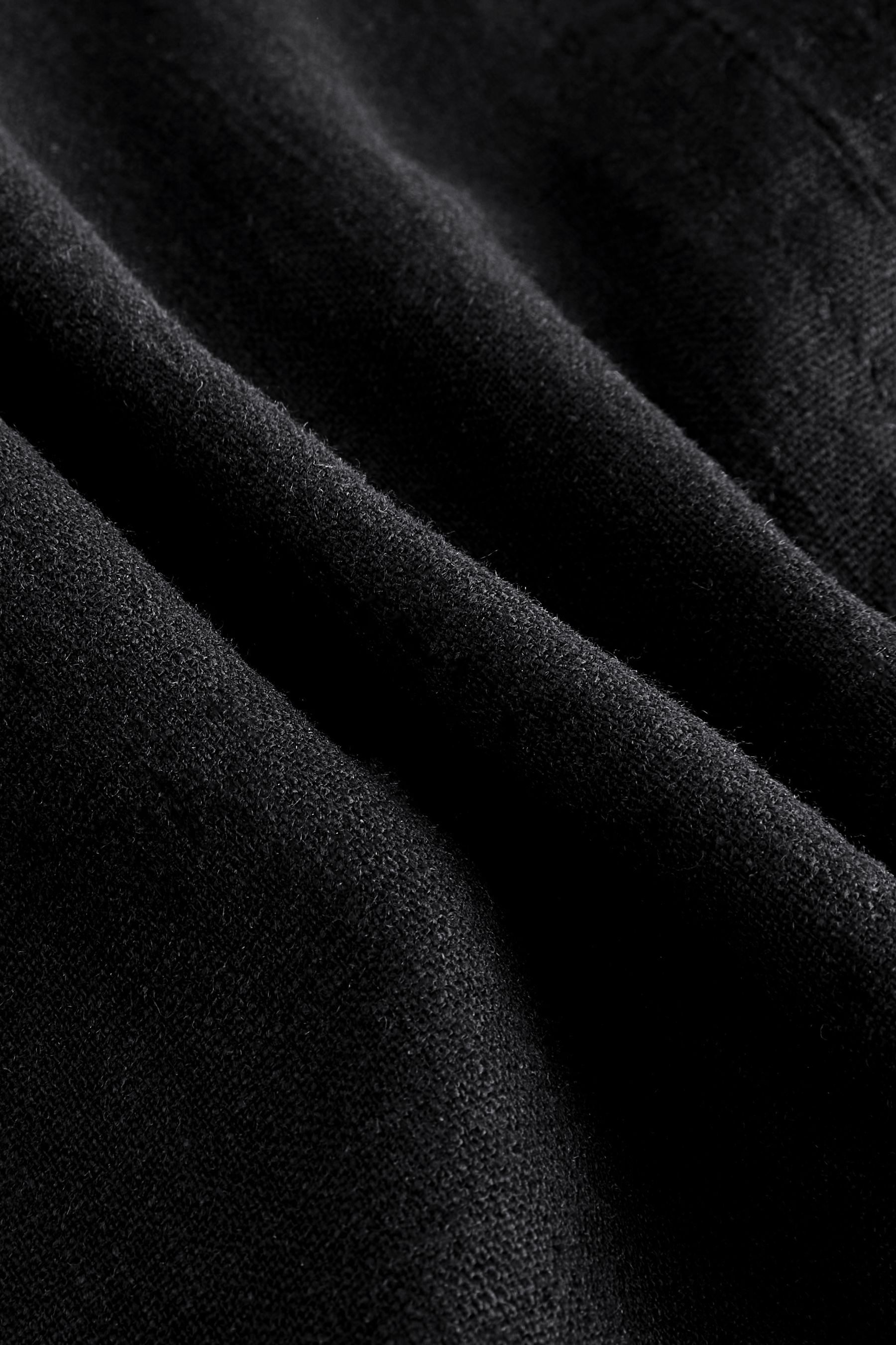 Next Culotte Culotte aus Leinengemisch mit Bindegürtel (1-tlg)