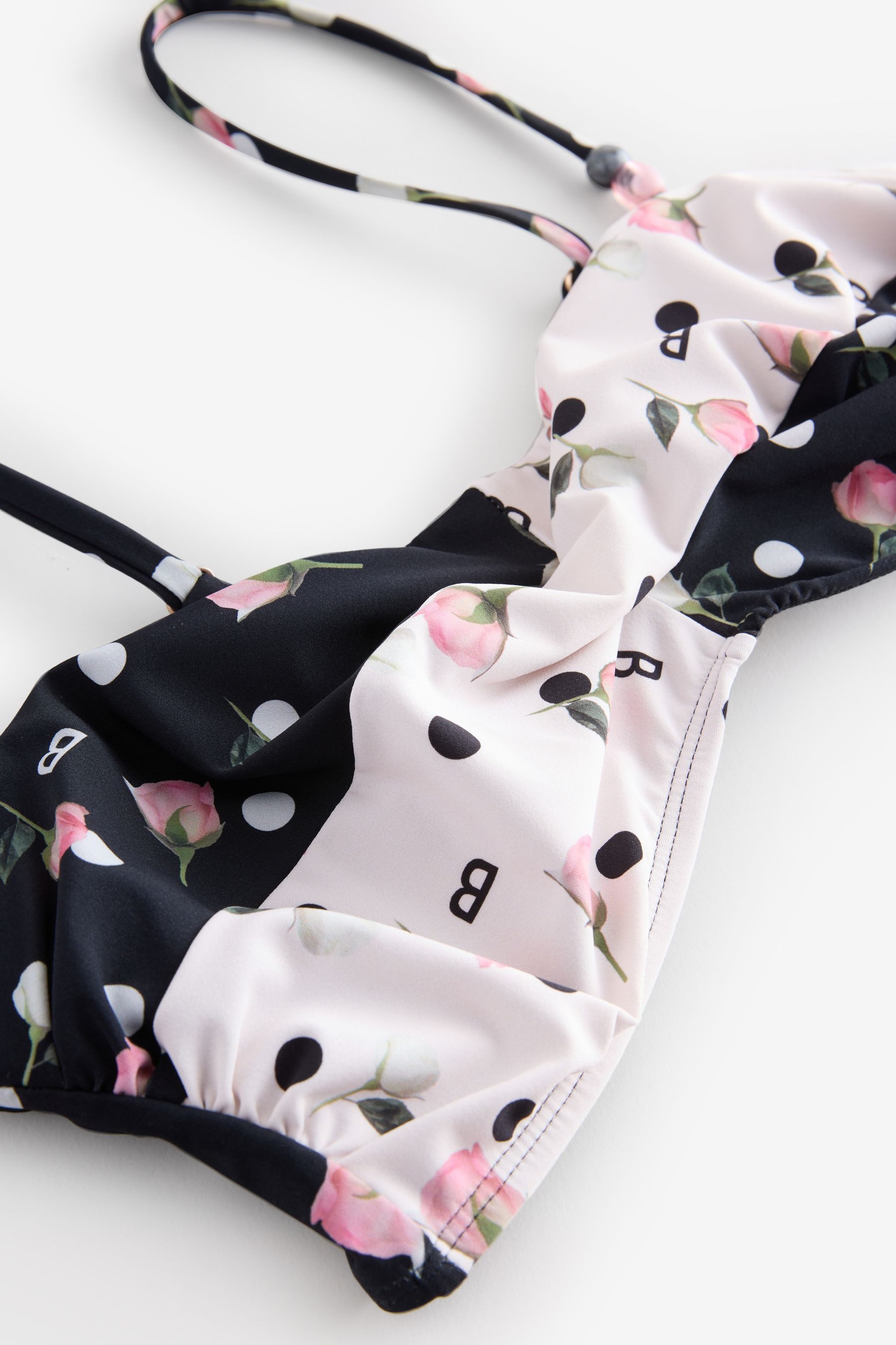 B by Ted Baker Bügel-Bandeau-Bikini-Top B By Ted Baker Bandeau-Bikinitop, Bügel + Punkte (1-St)