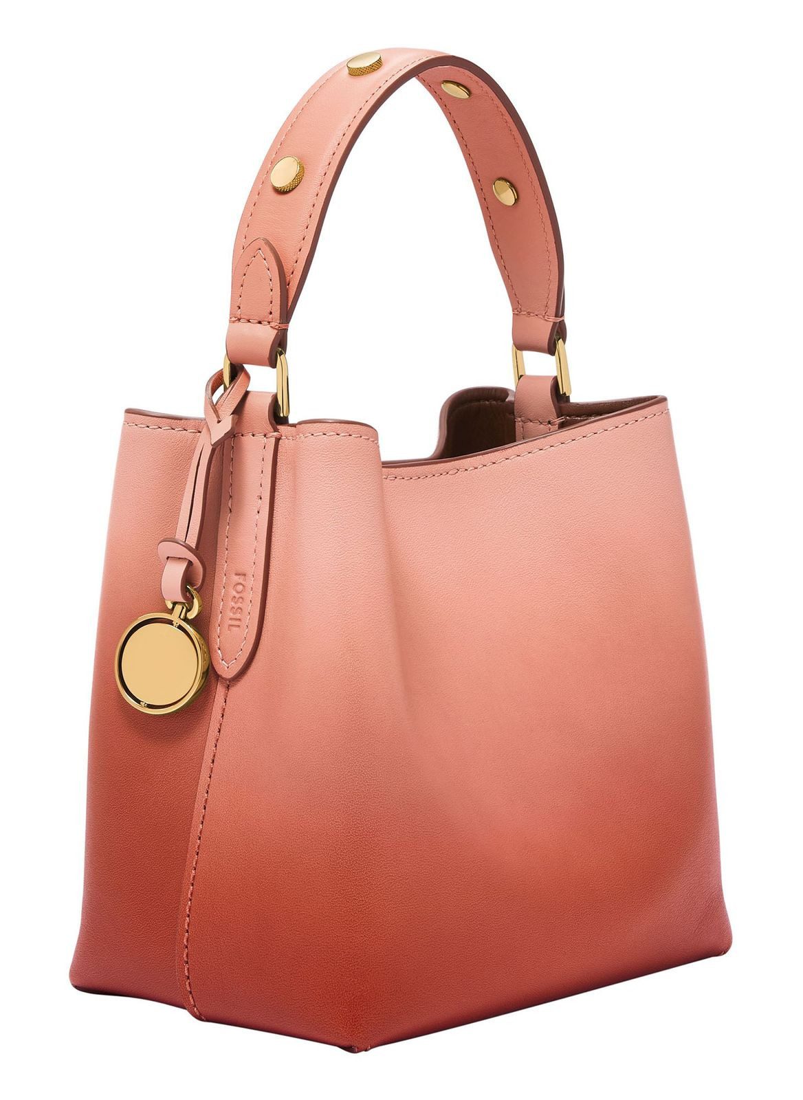 Fossil Umhängetasche Bucket Crossbody Bag, aus echtem Leder