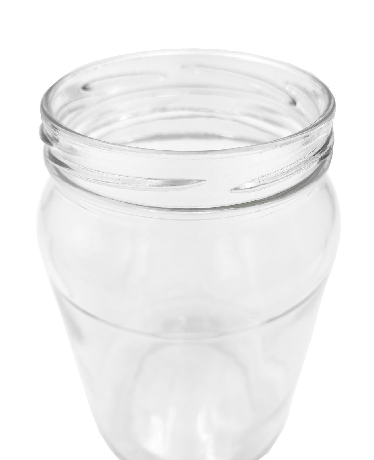 BURI Einmachglas Einmachglas 900ml Vorratsglas Einweckglas Konservenglas Schraubdeckel, Glas