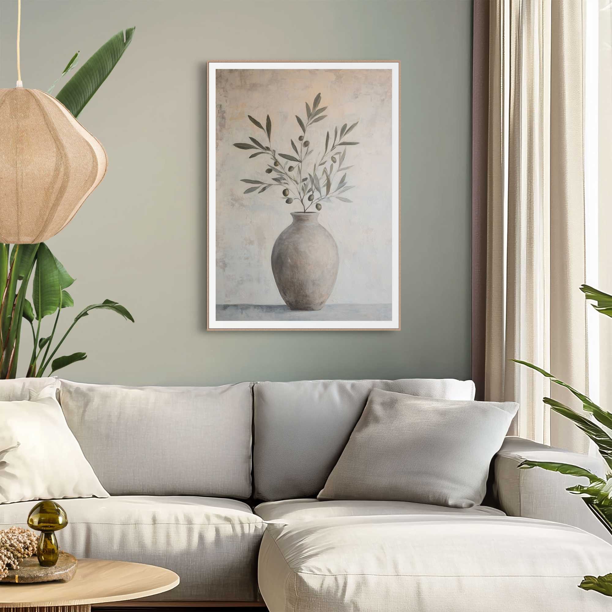 Reinders! Poster Oliven auf Vase, Wohnzimmer günstig online kaufen