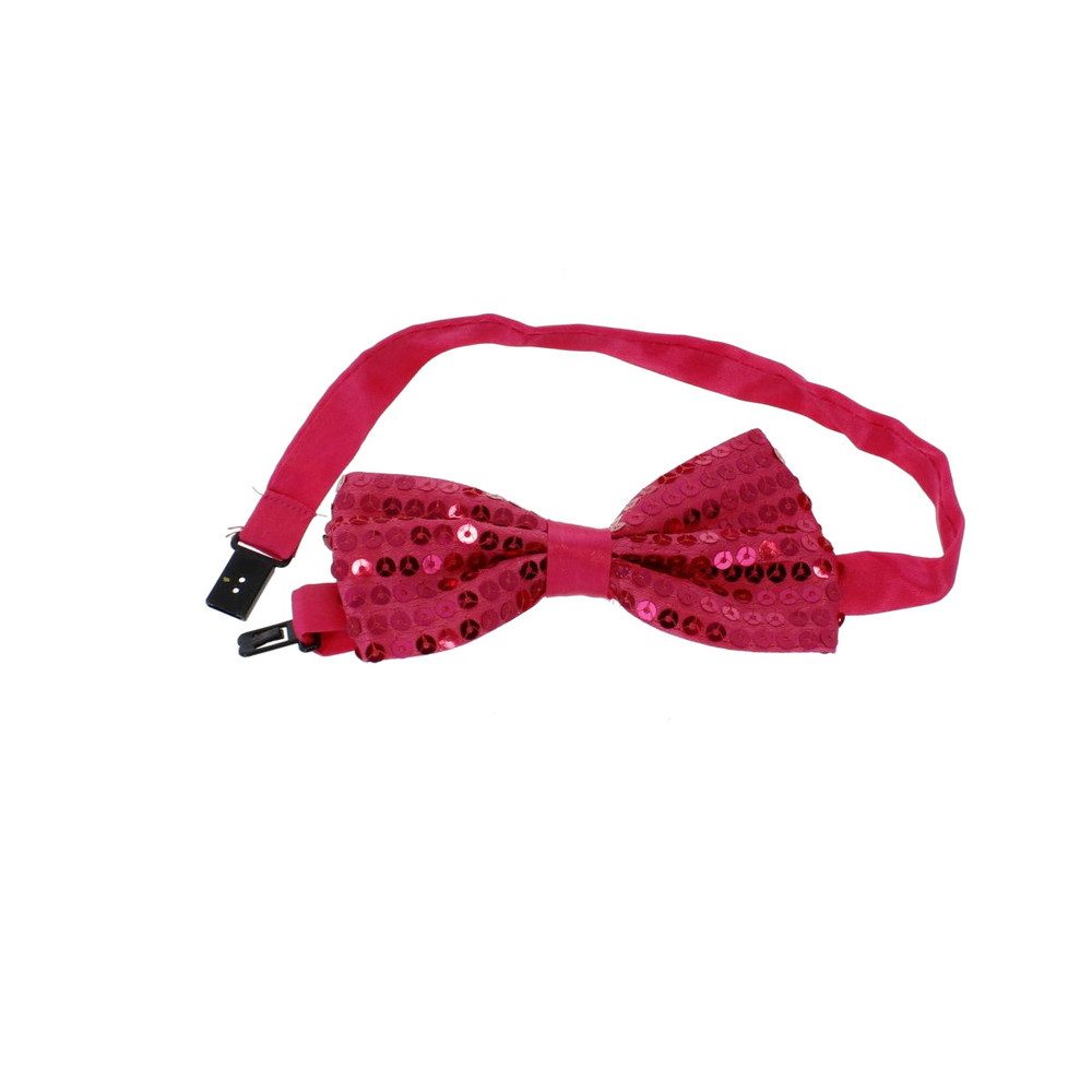 MICA Kostüm Fliege - Pailletten - für Erwachsene - pink günstig online kaufen