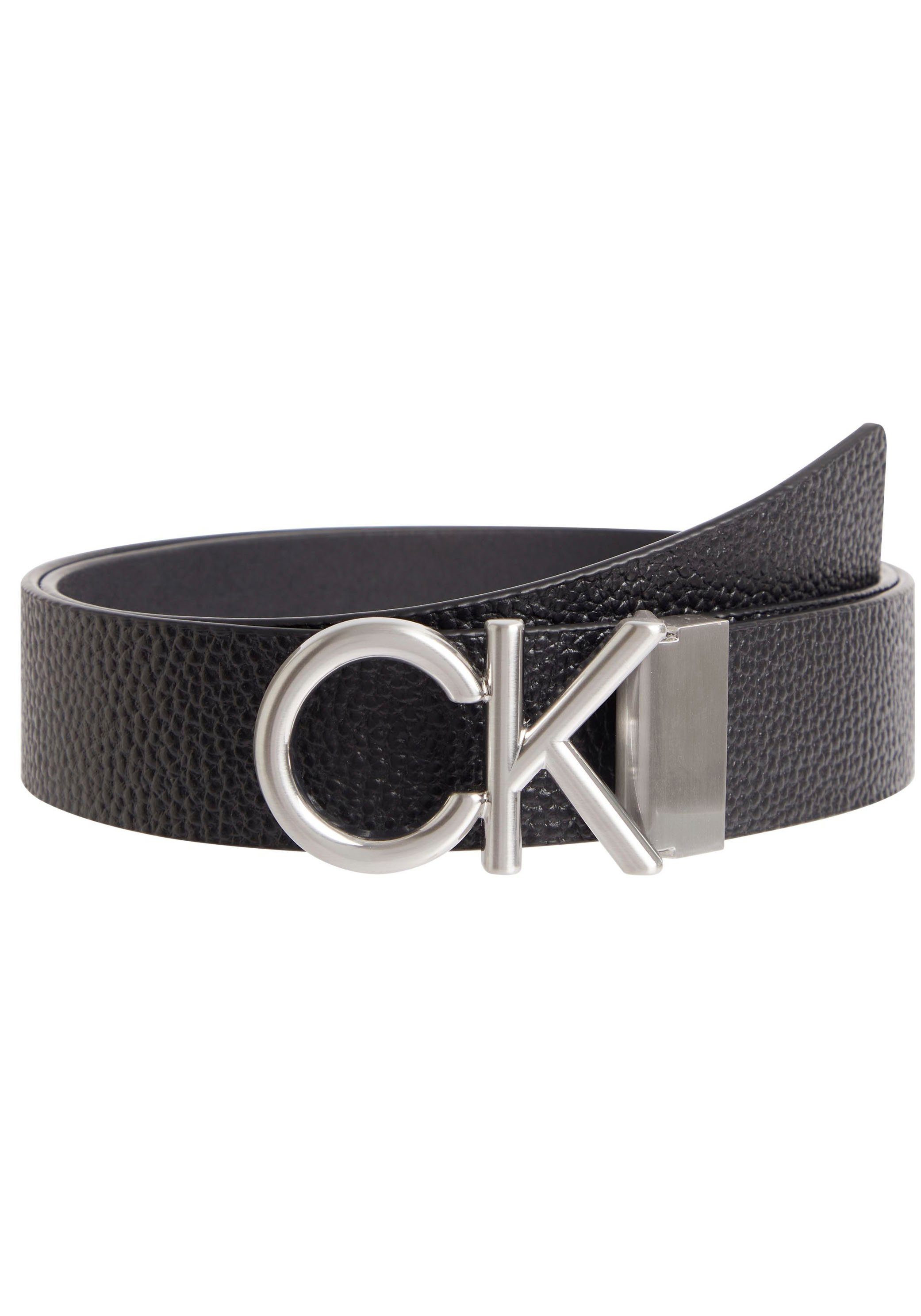 Calvin Klein Ledergürtel ADJ CK BOMBE METAL 35MM