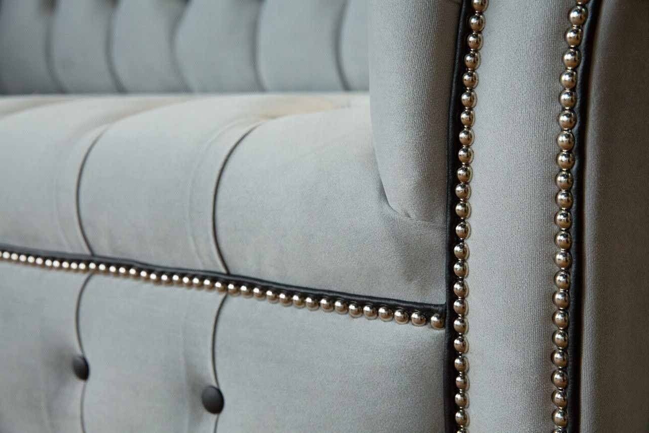 In Luxus 3 Made Neu, Sofa Europe Sitzer JVmoebel Designer Couch Luxus Sofa Ledersofas Chesterfield
