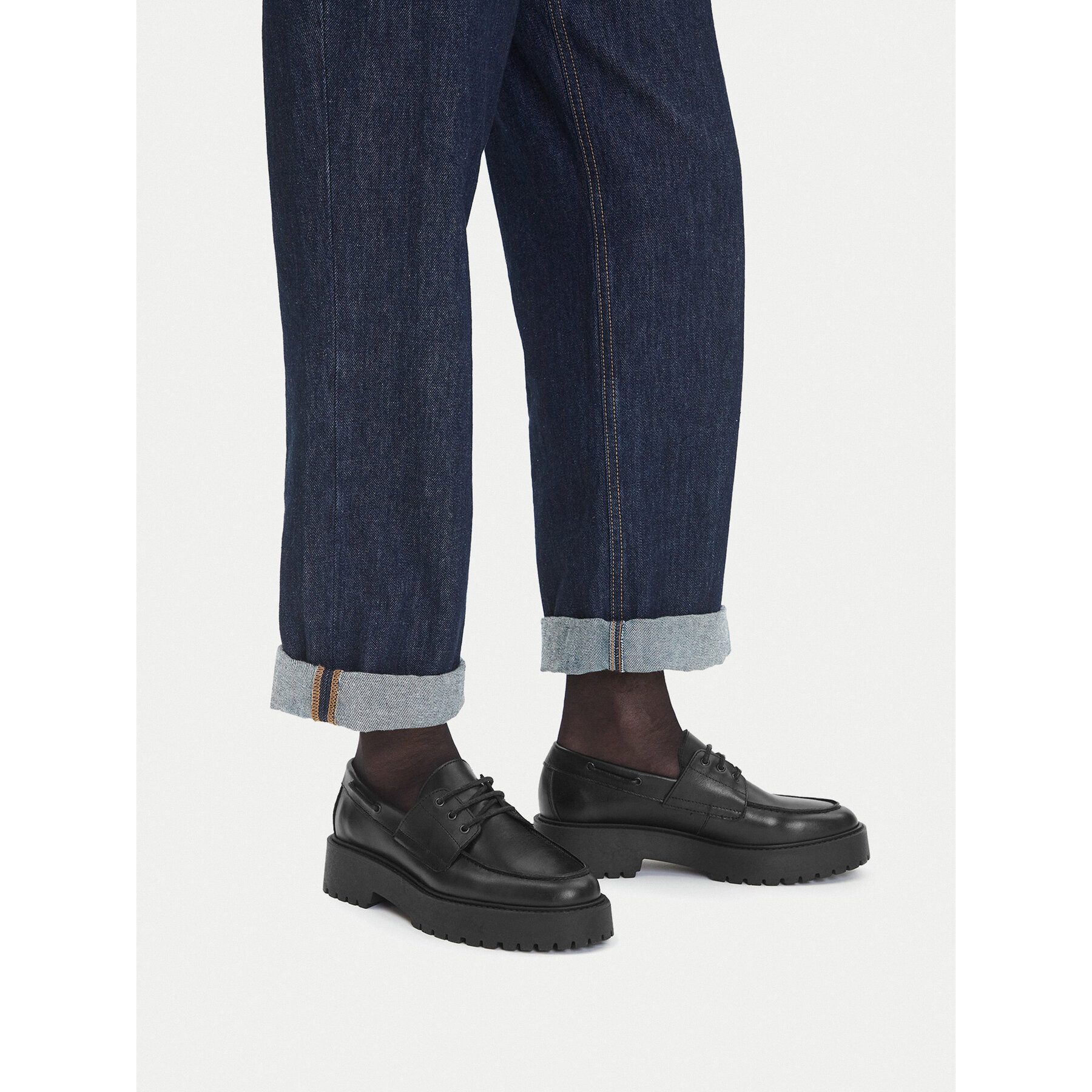 Badura Badura Damen Oxfords AURORA-26296PE Schwarz Stiefel