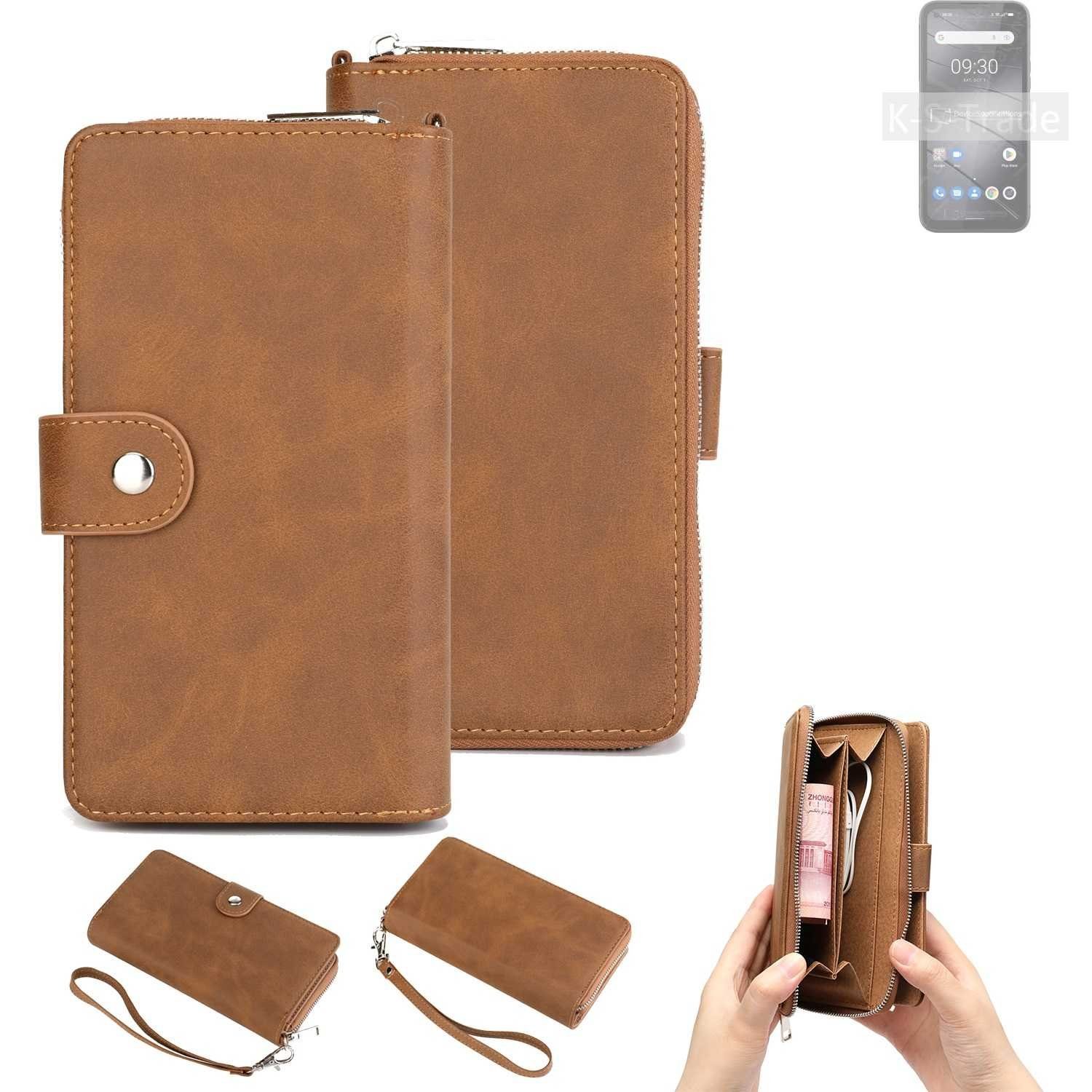 K-S-Trade Handyhülle für Gigaset GX6, Handyhülle Schutzhülle & Portemonnee Tasche Handytasche Case Etui