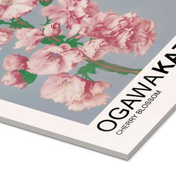 Posterlounge Acrylglasbild Ogawa Kazumasa, Cherry Blossom, Wohnzimmer Japandi Malerei