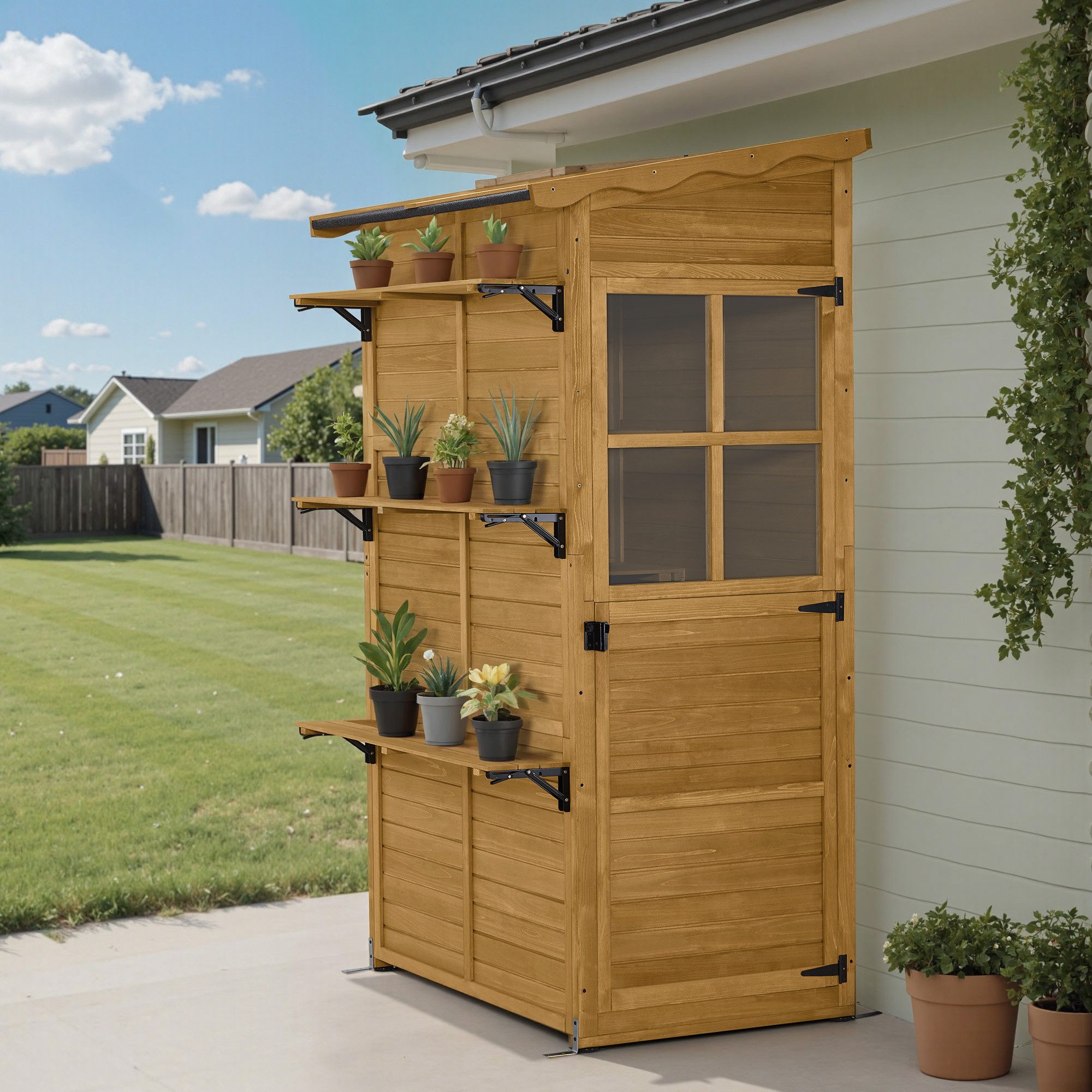 MCombo Gerätehaus M MCombo Gartenschrank Gartenhaus günstig online kaufen